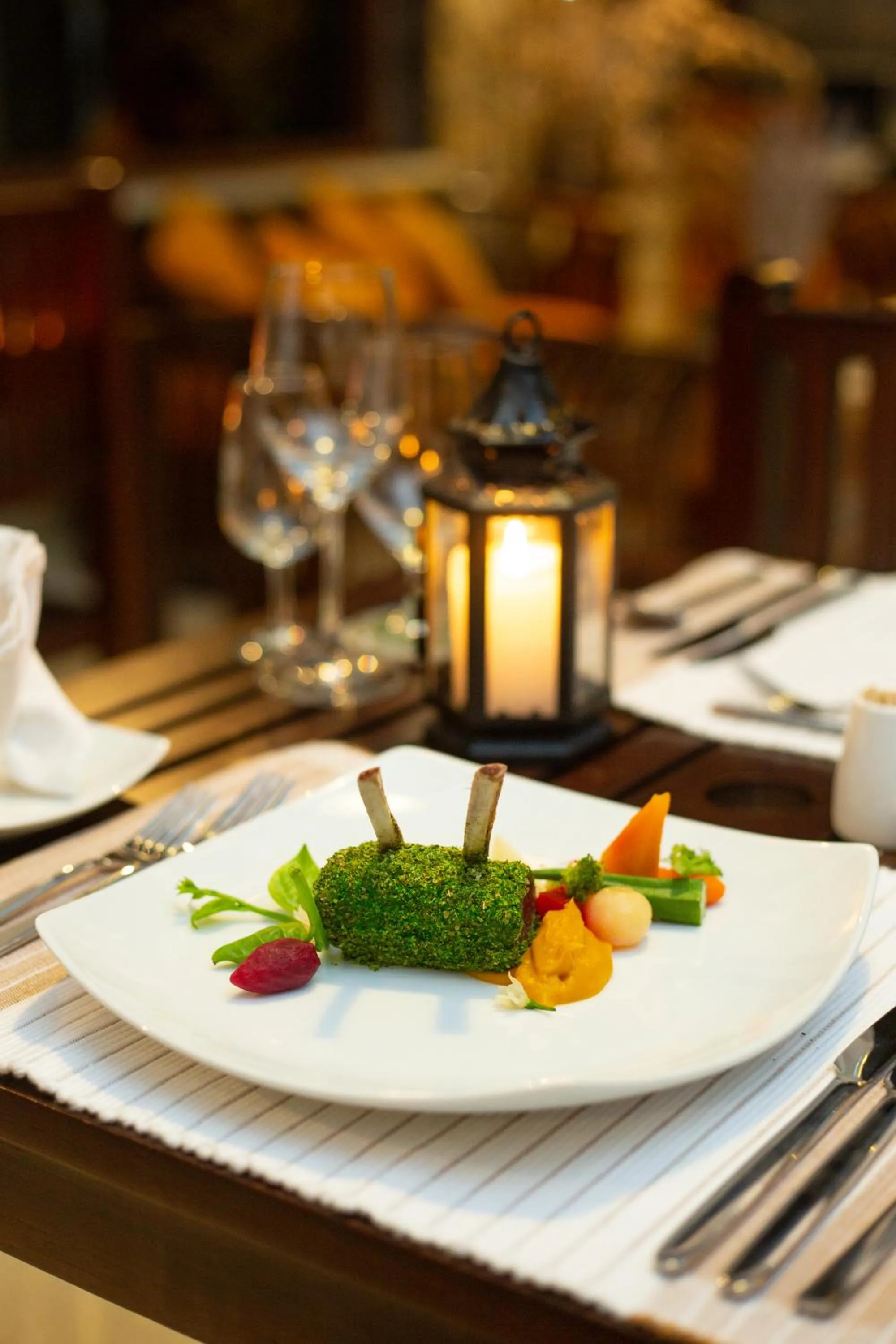 Food in The Farm Resorts