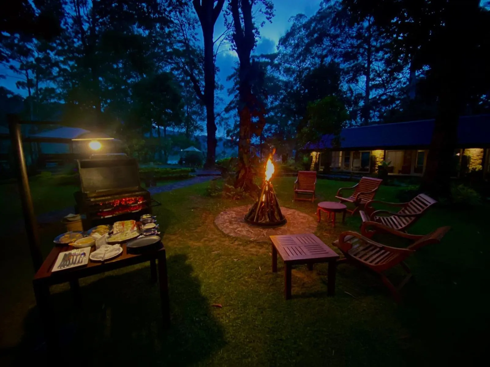 BBQ facilities in The Farm Resorts