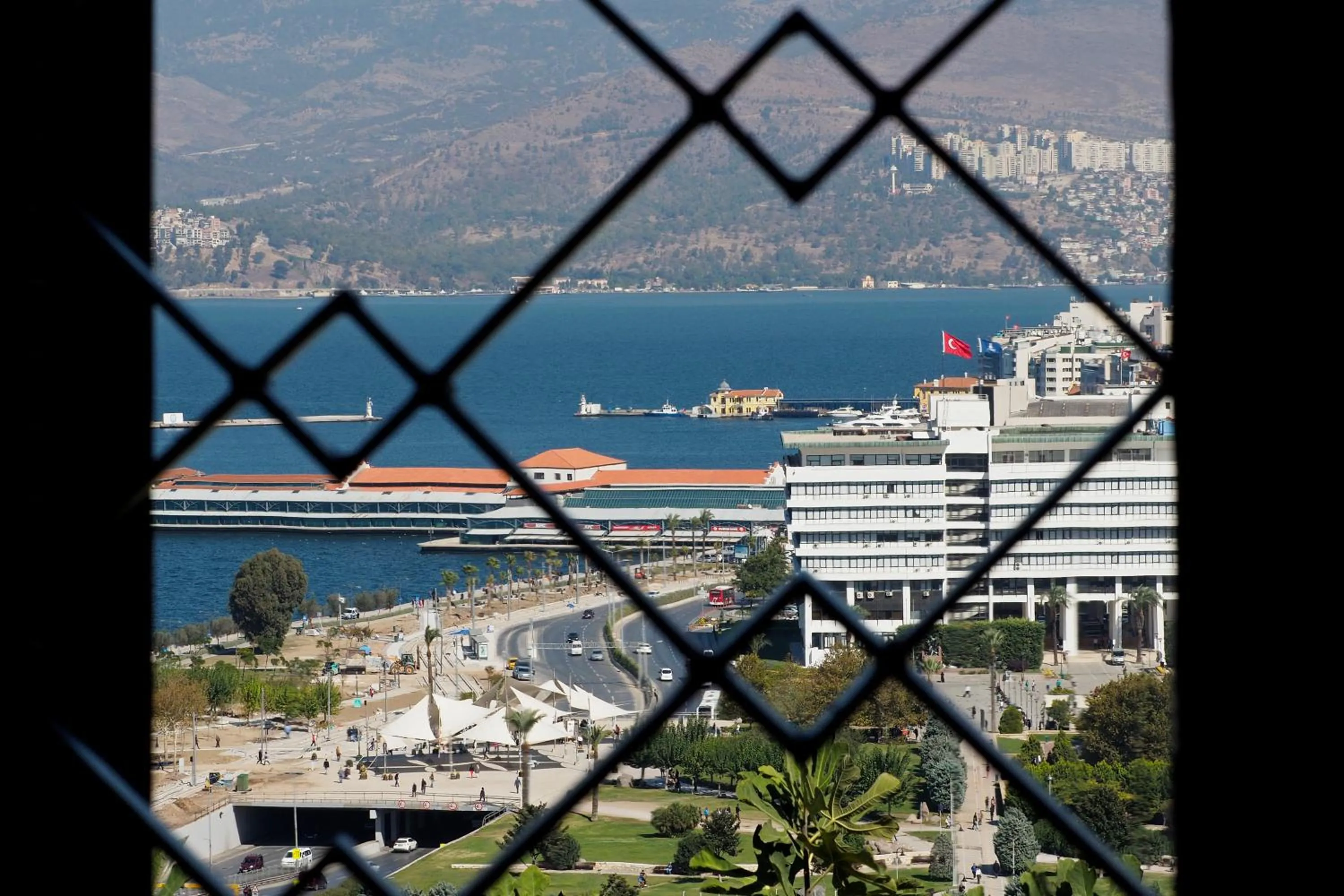 Bird's eye view in Büyük Konak İzmir