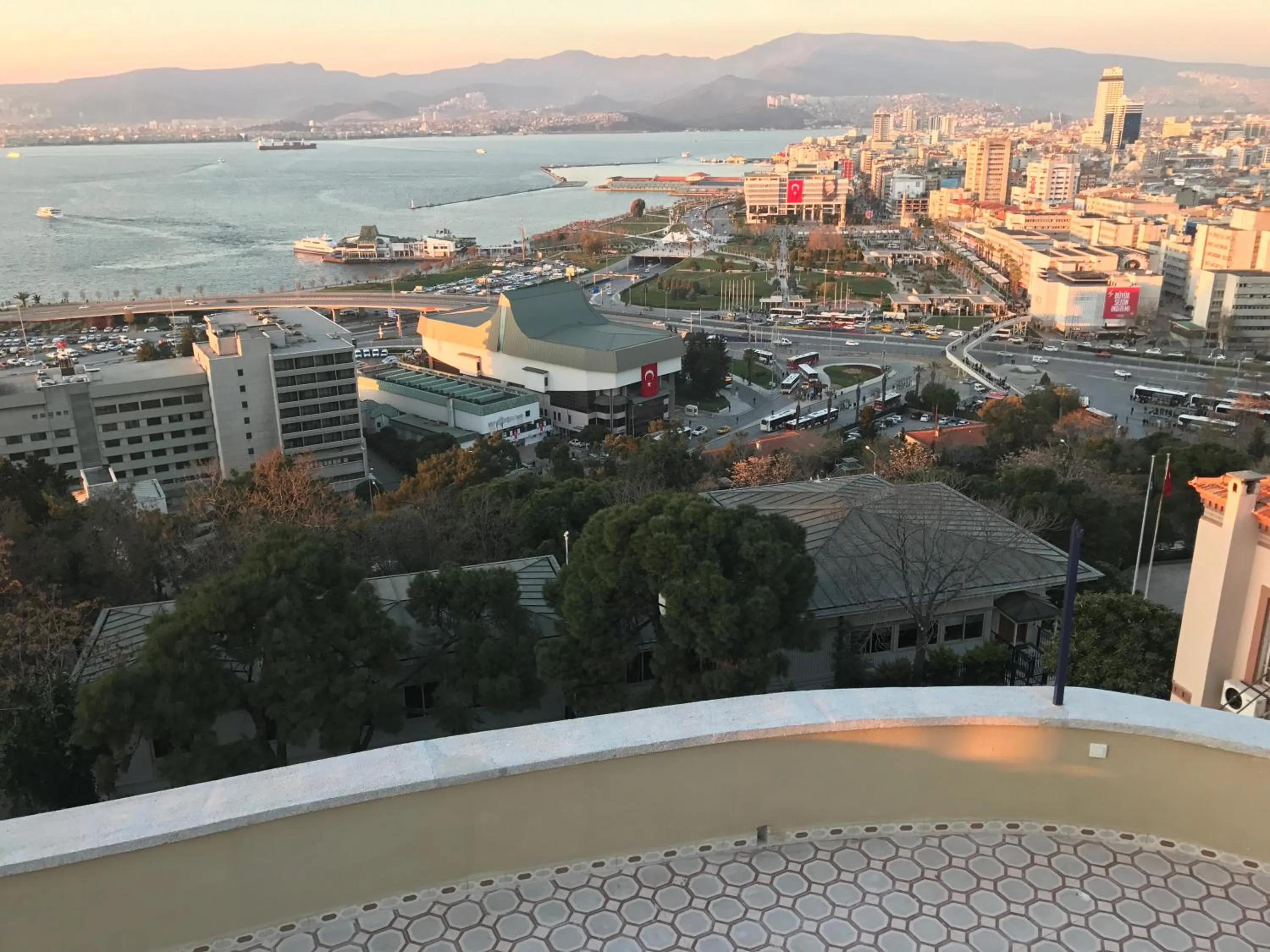 Bird's eye view in Büyük Konak İzmir