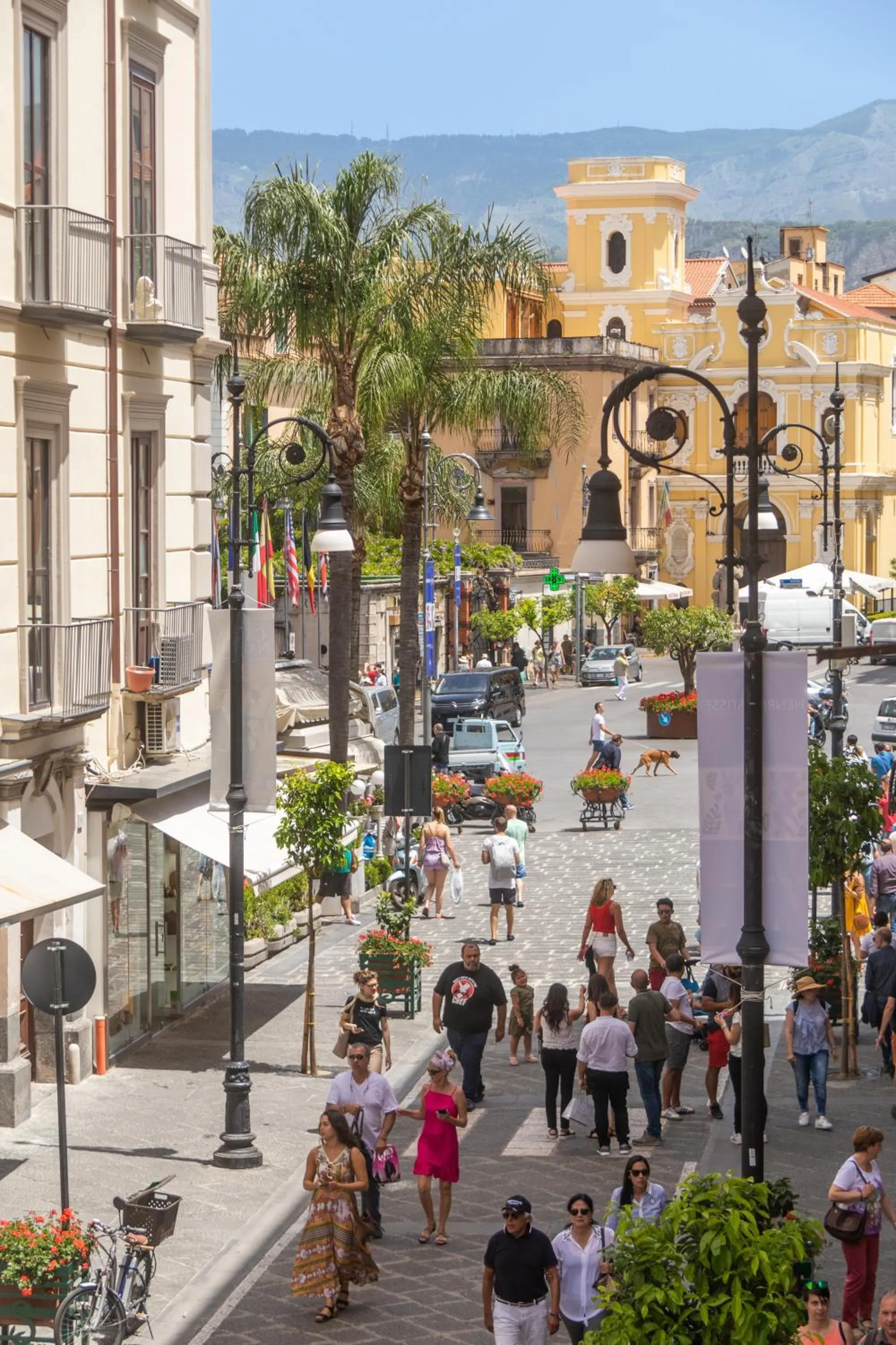 City view in Palazzo Starace