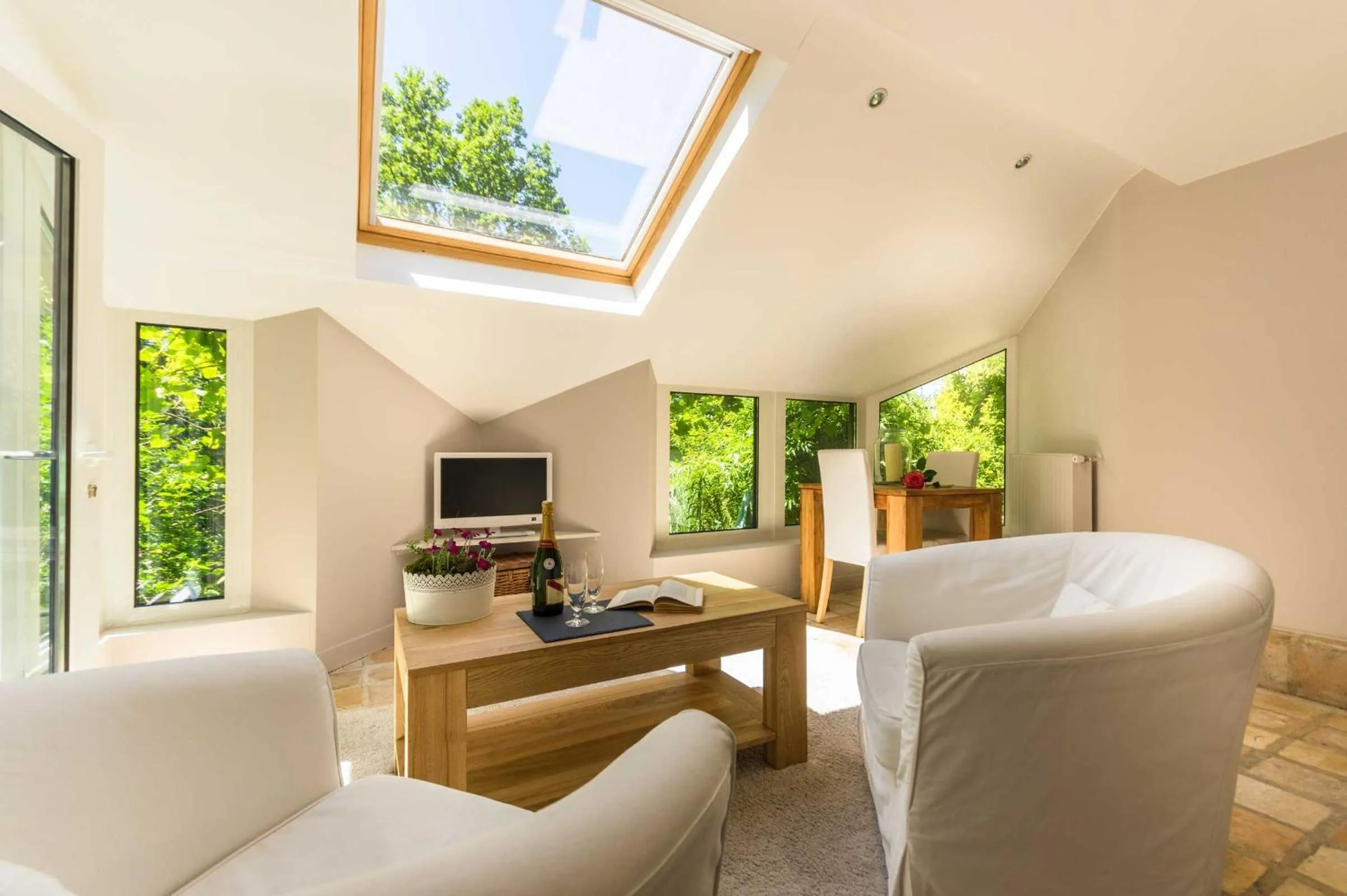 Living room in Maison des Bois