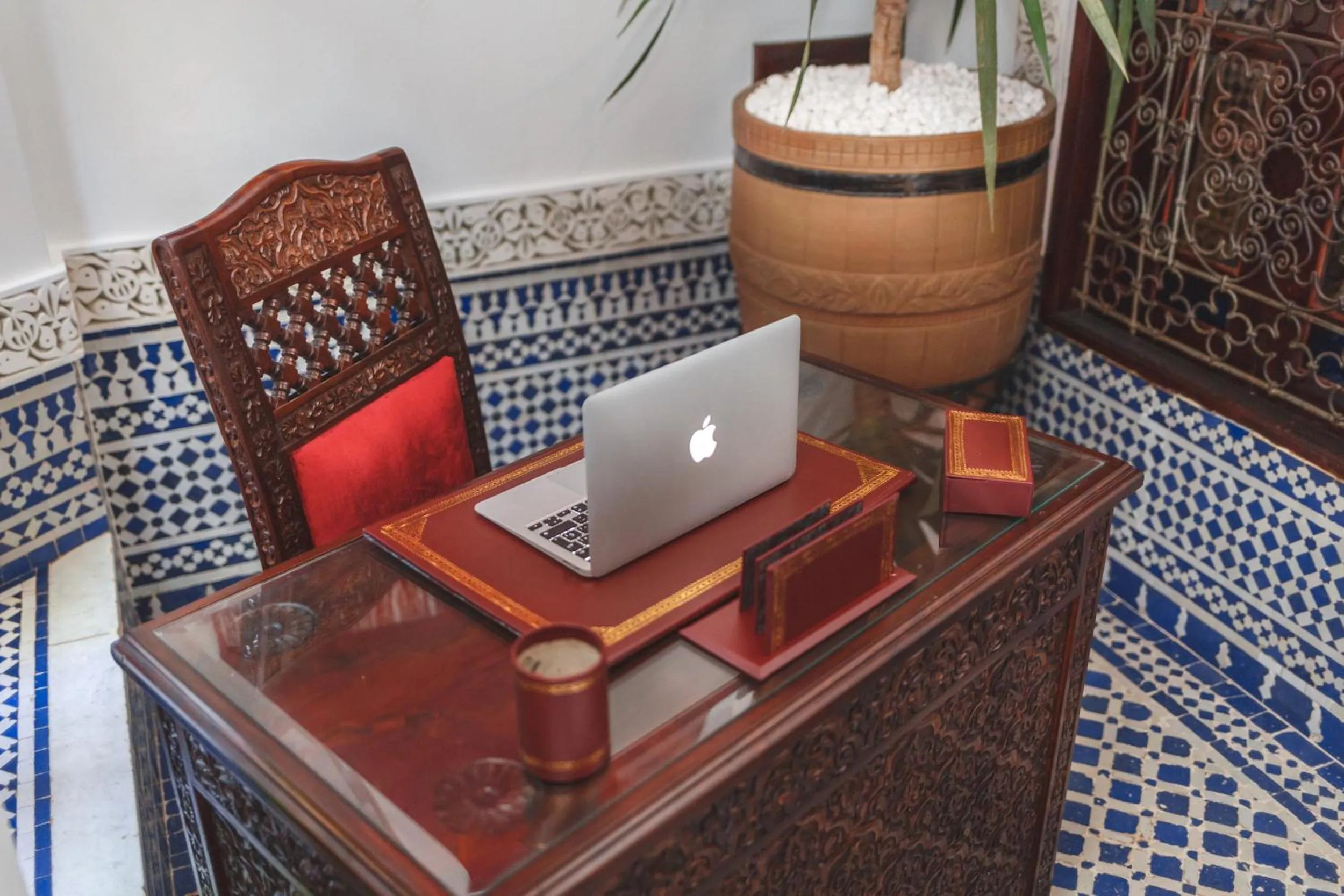 Decorative detail in Riad Fes Maya Suite & Spa