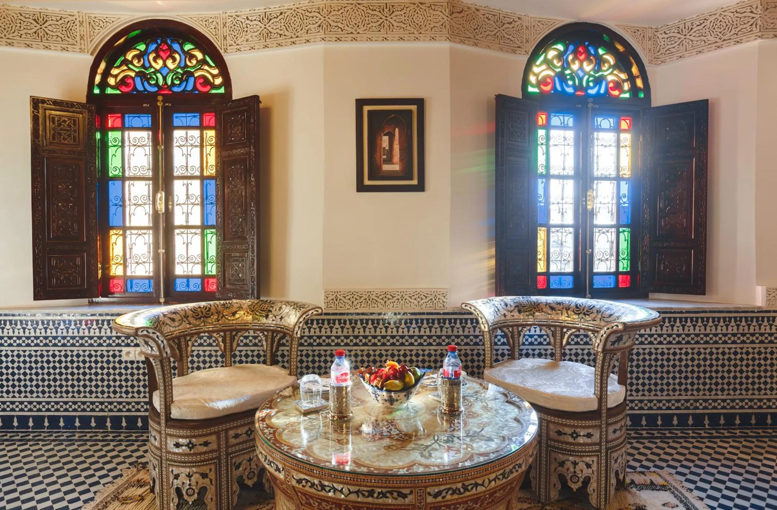 Decorative detail in Riad Fes Maya Suite & Spa