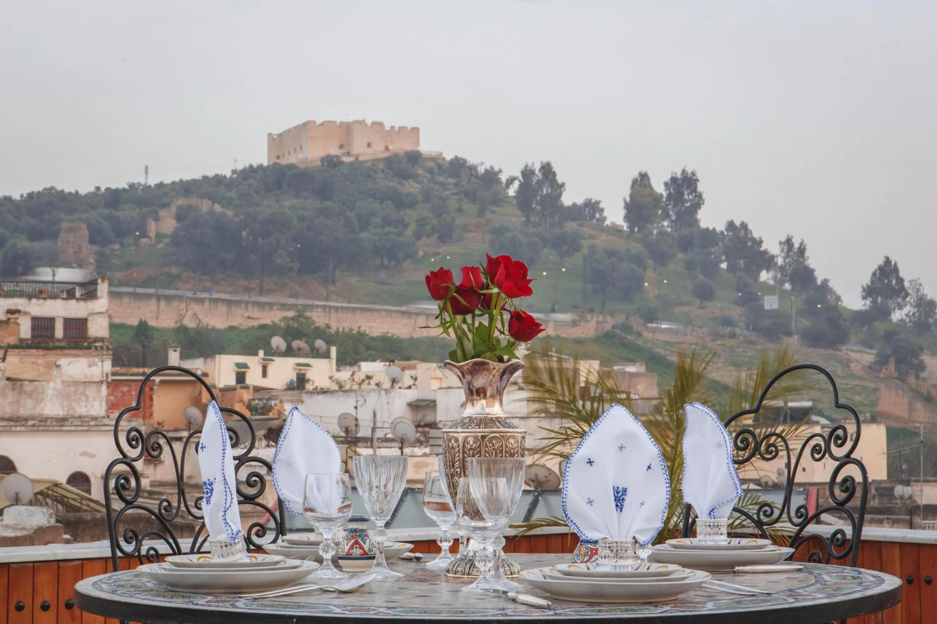 Patio in Riad Fes Maya Suite & Spa