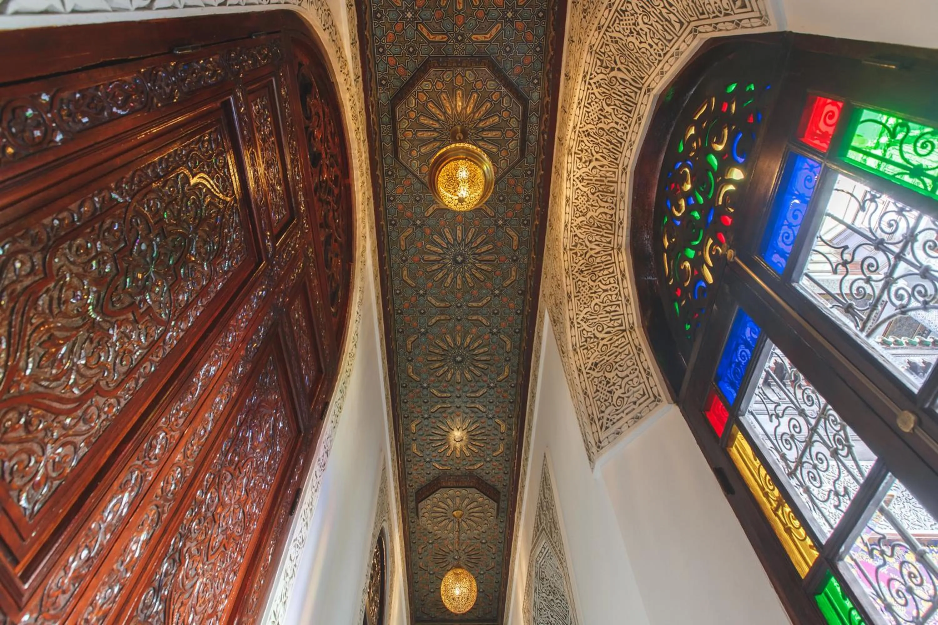 Decorative detail in Riad Fes Maya Suite & Spa