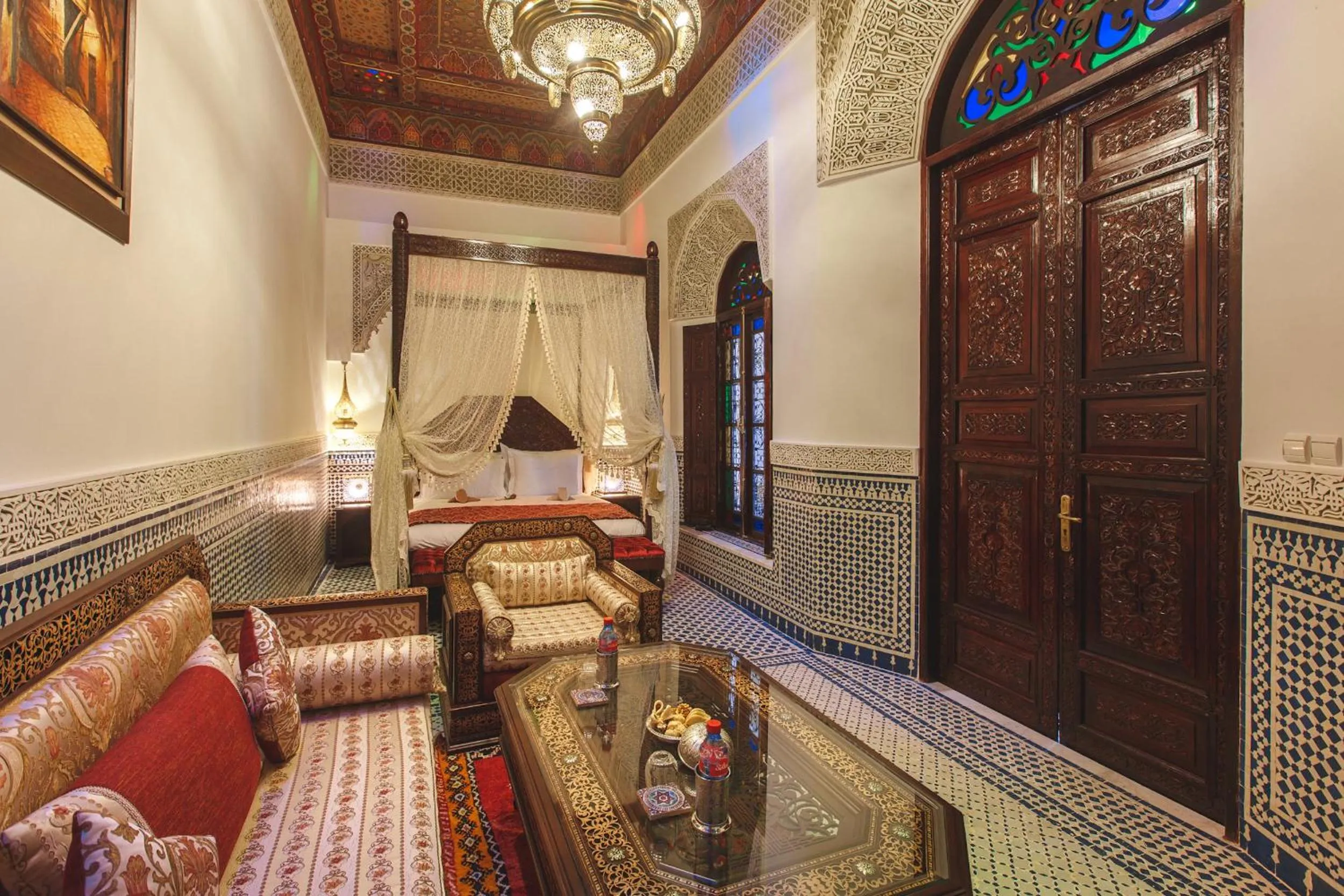 Bedroom in Riad Fes Maya Suite & Spa