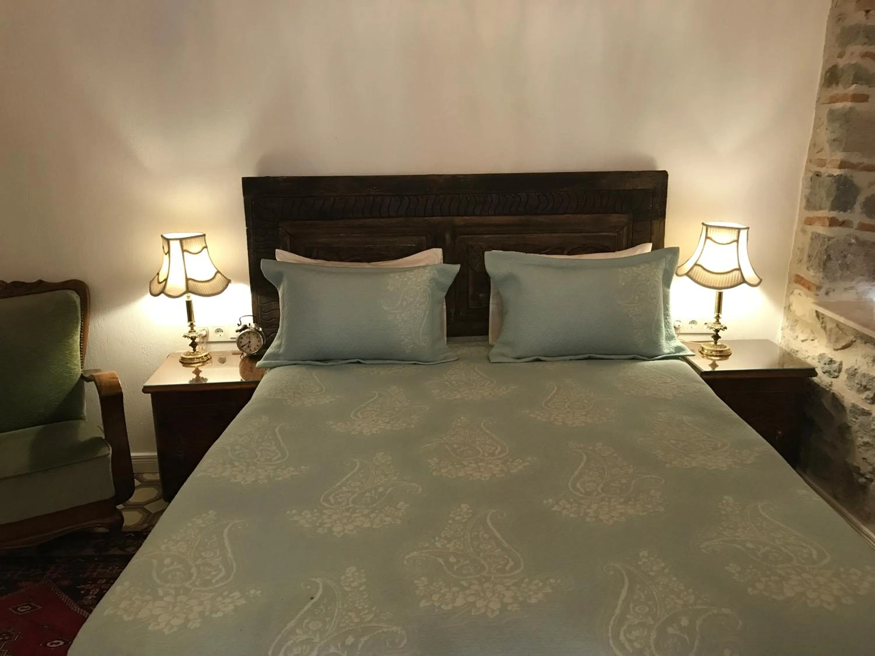 Decorative detail, Bed in Dutlu Konak