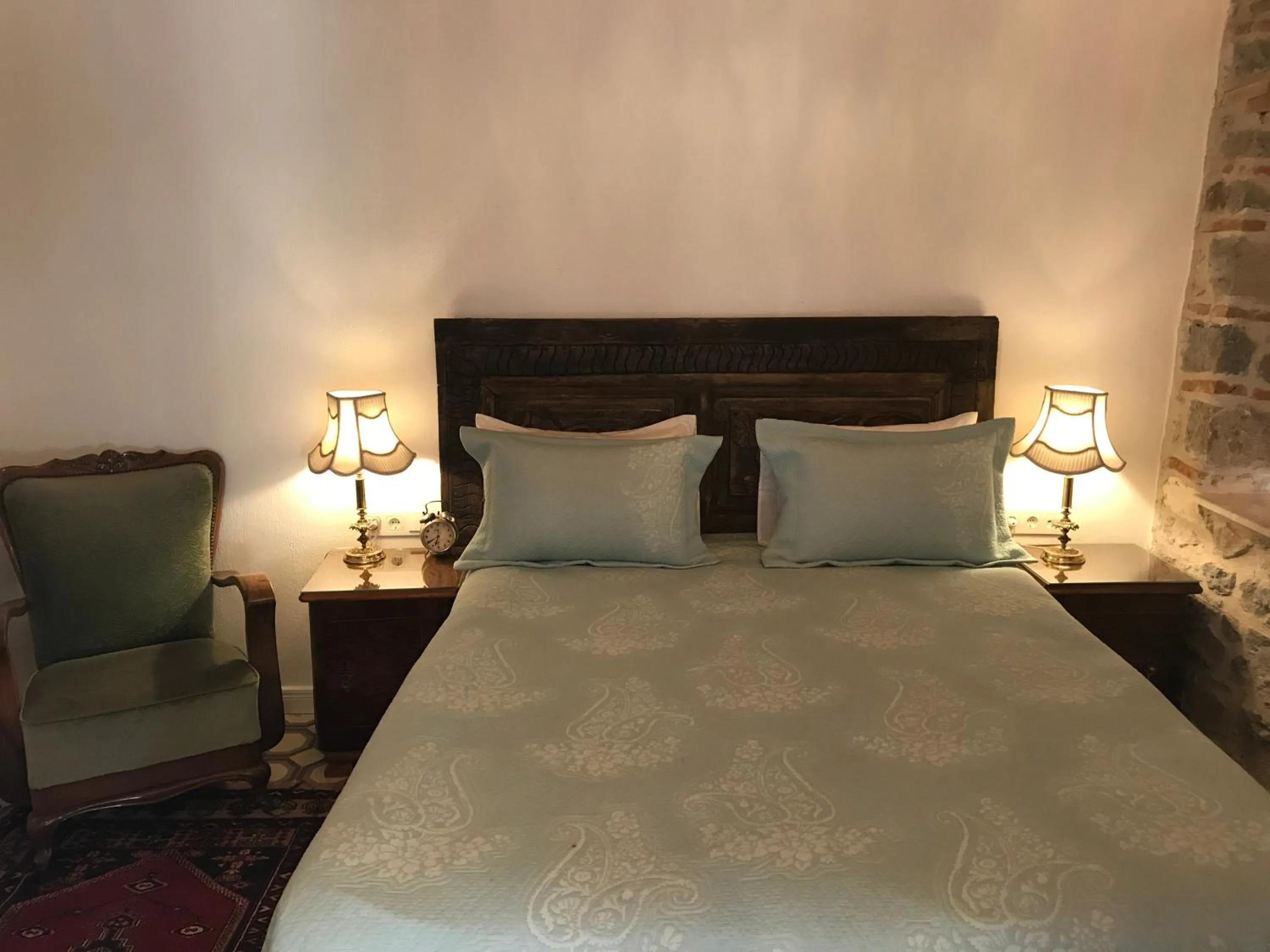 Decorative detail, Bed in Dutlu Konak