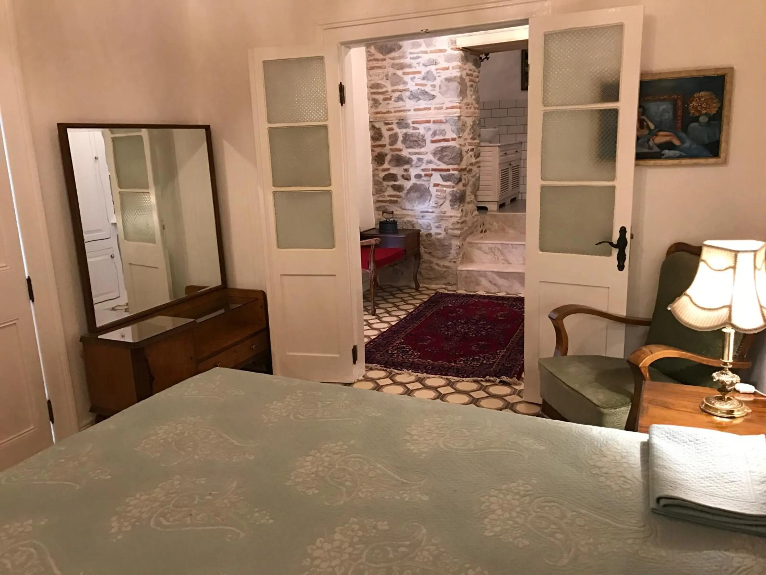 Decorative detail, Bed in Dutlu Konak