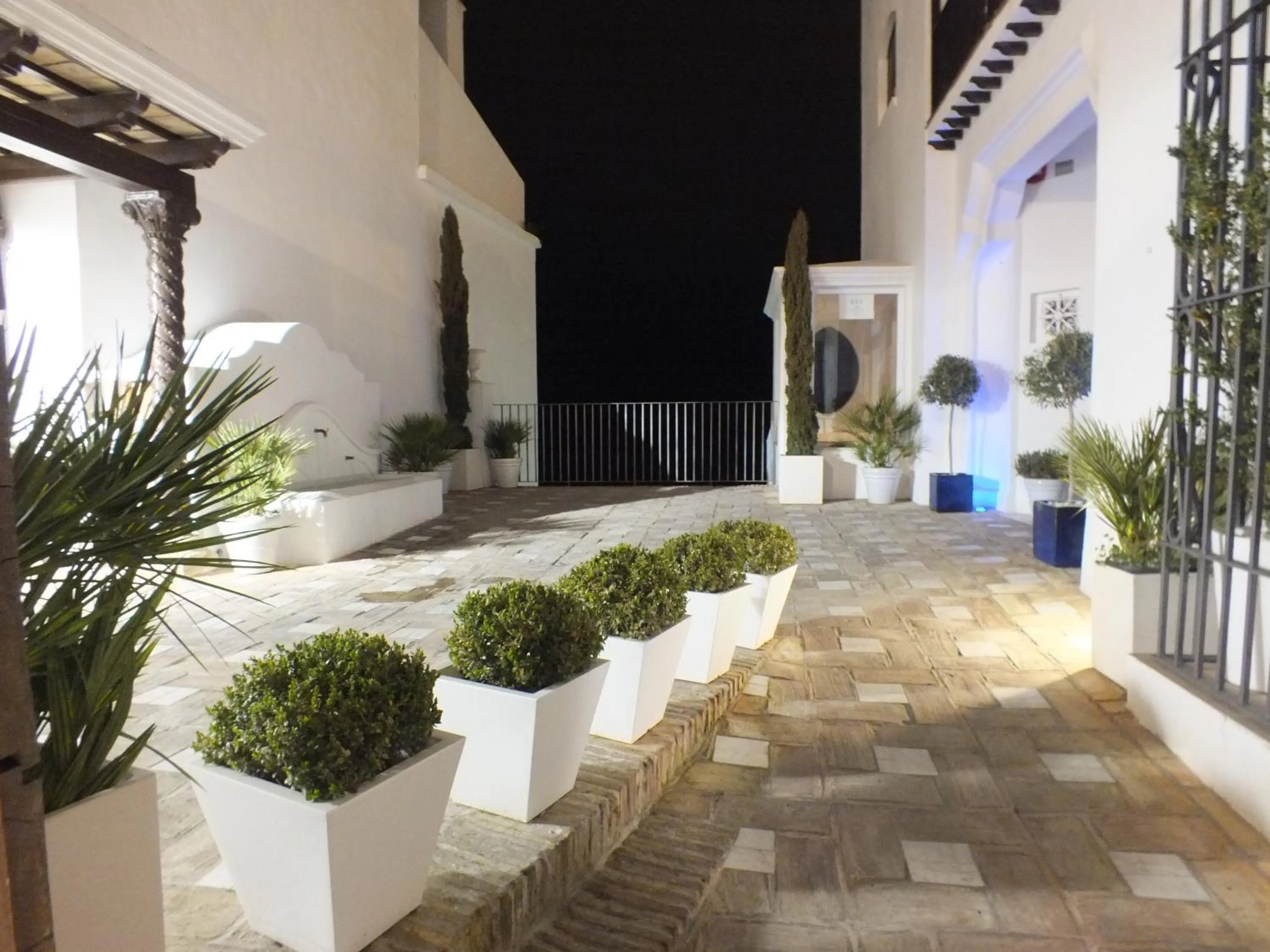 Patio in Casa Palacio VillaZambra