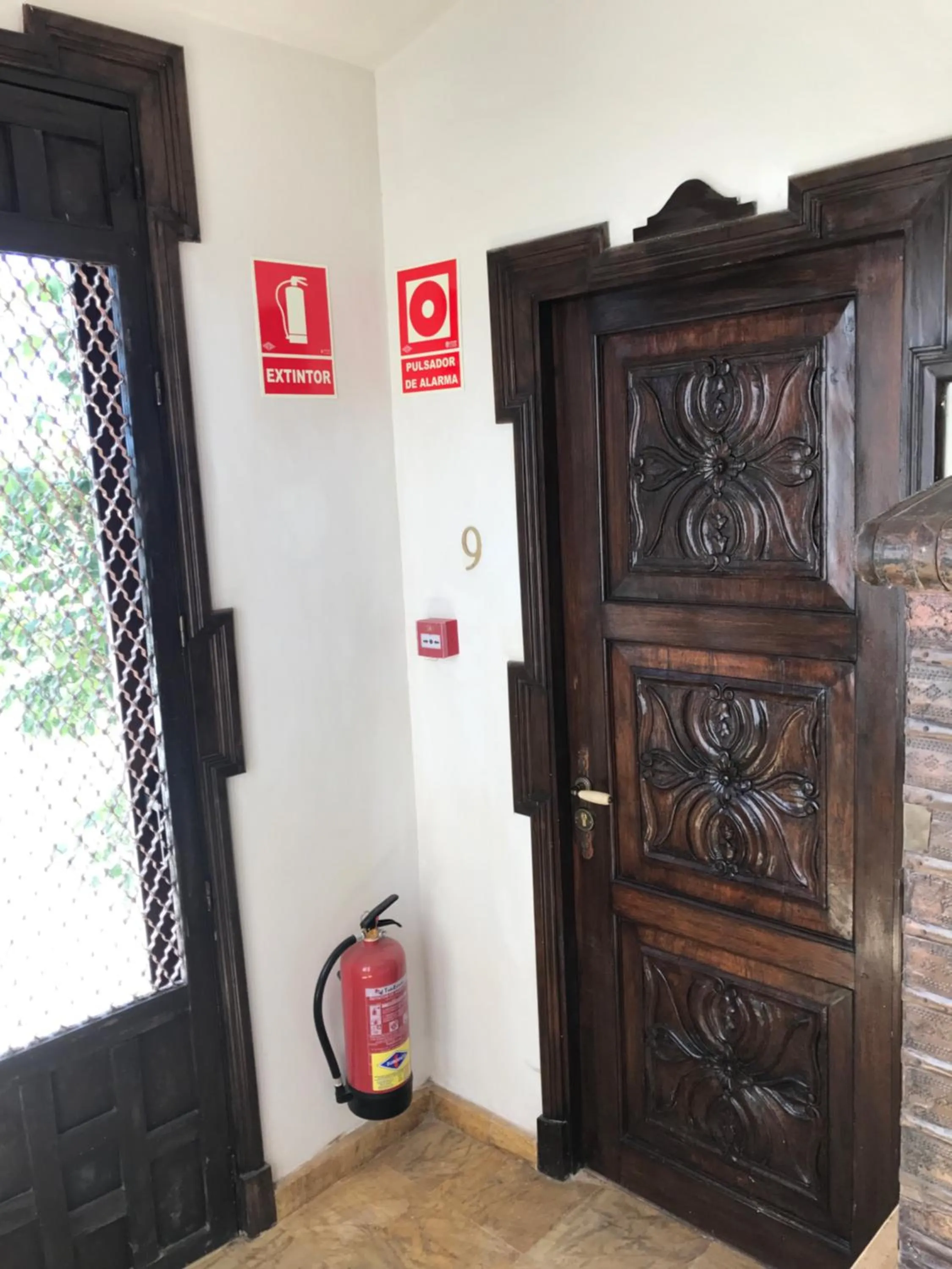 Decorative detail in Casa Palacio VillaZambra