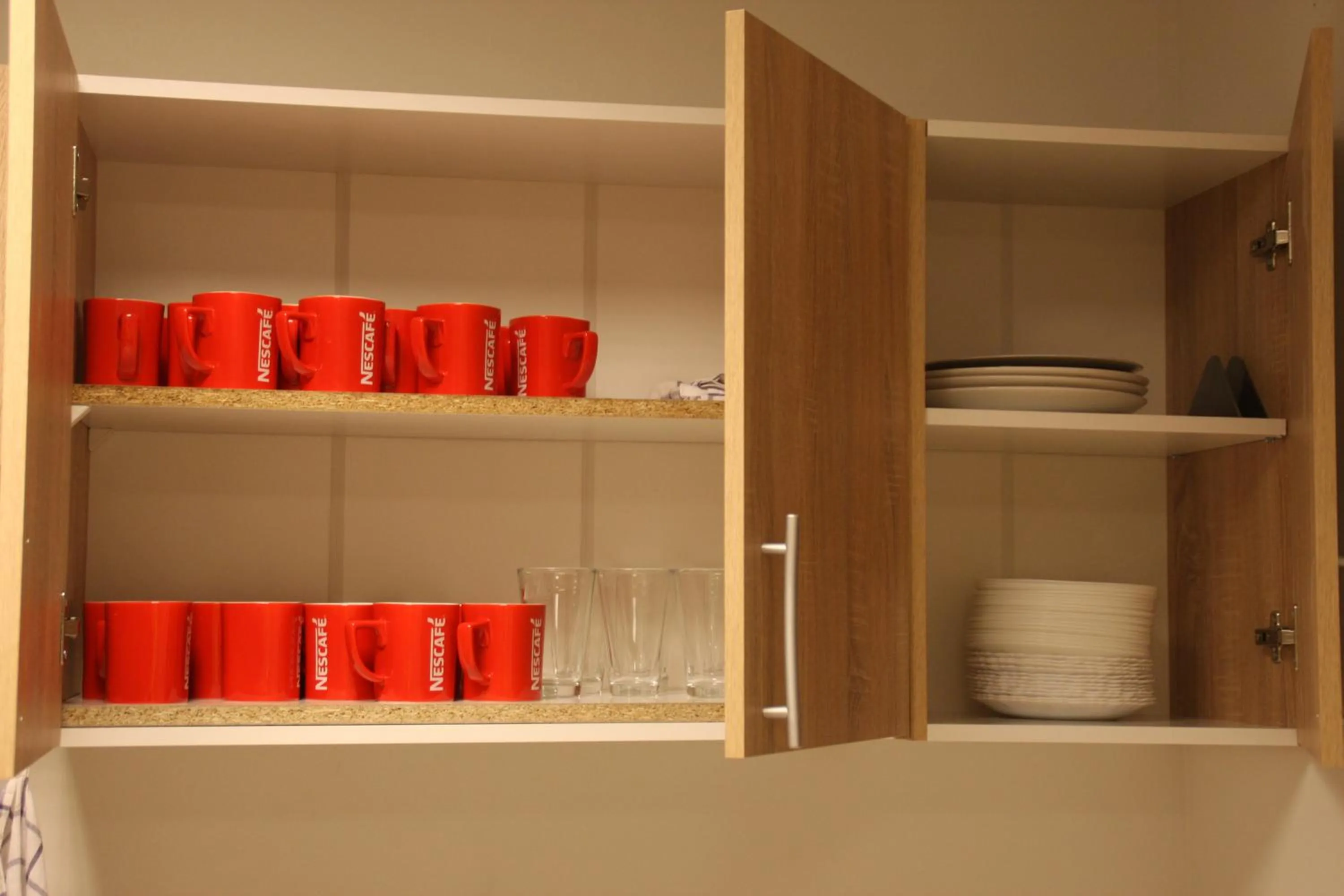 Communal kitchen in Hostel City Center Gdynia