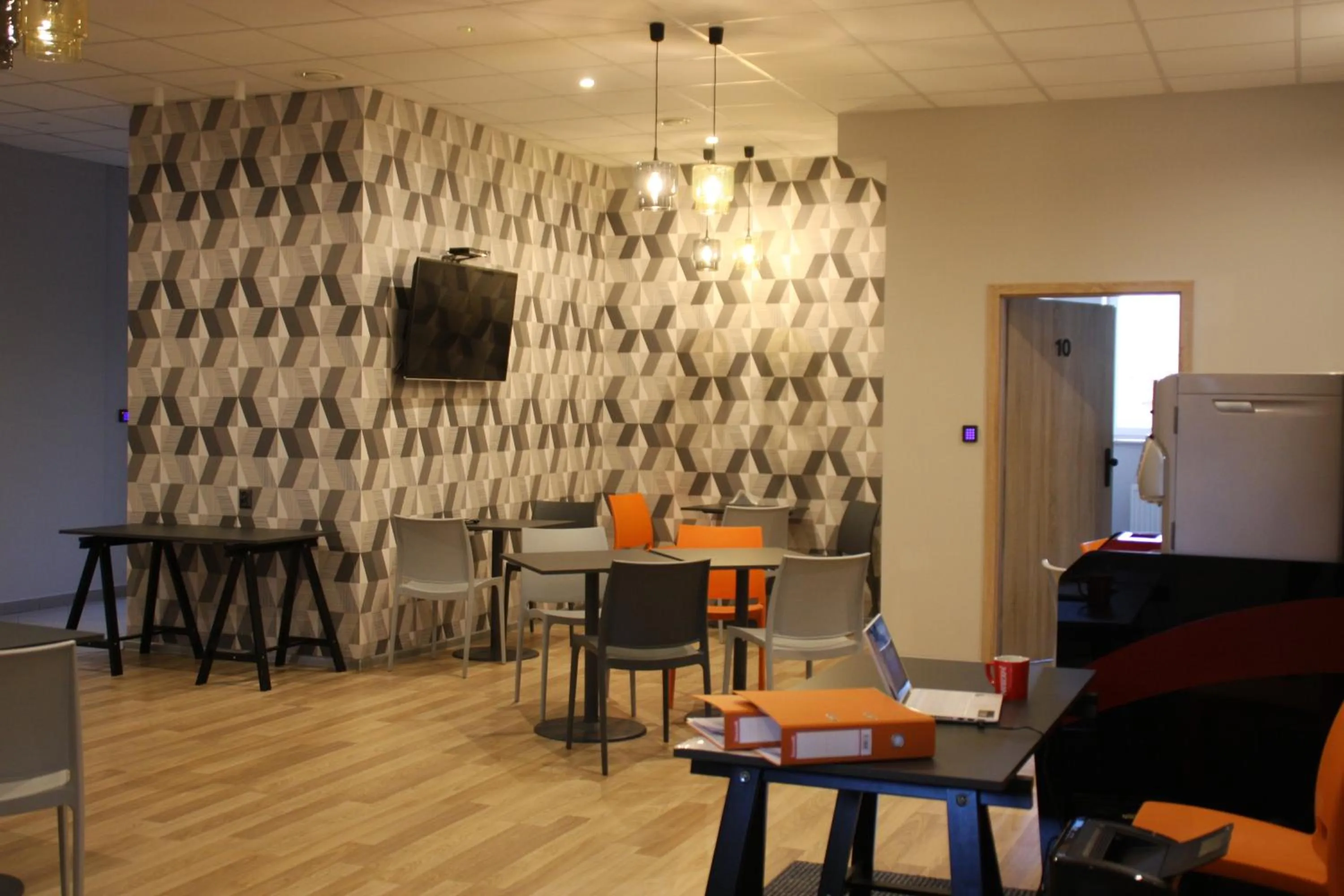 Lobby or reception in Hostel City Center Gdynia