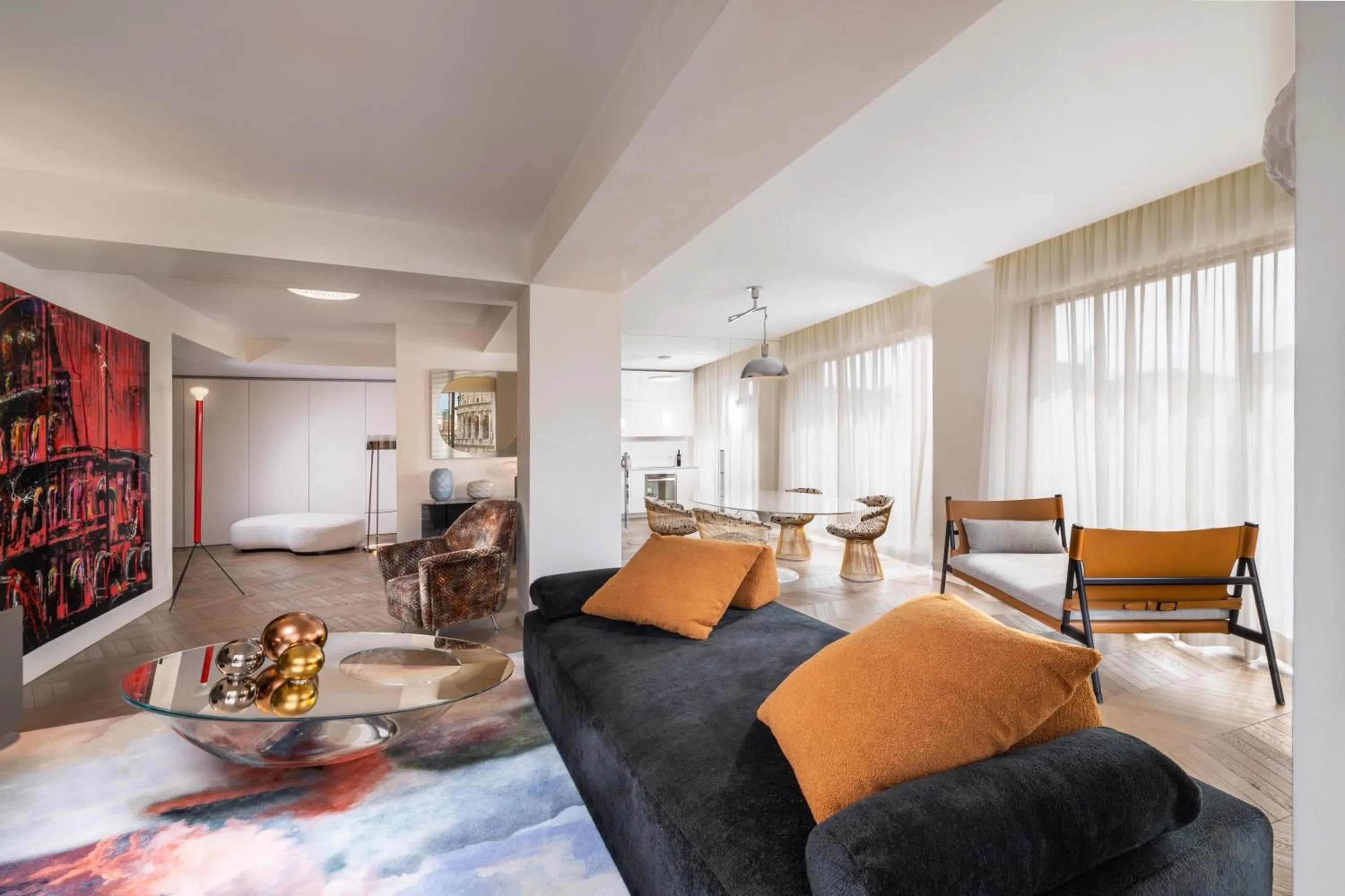 Living room in Hotel Palazzo Manfredi – Small Luxury Hotels of the World