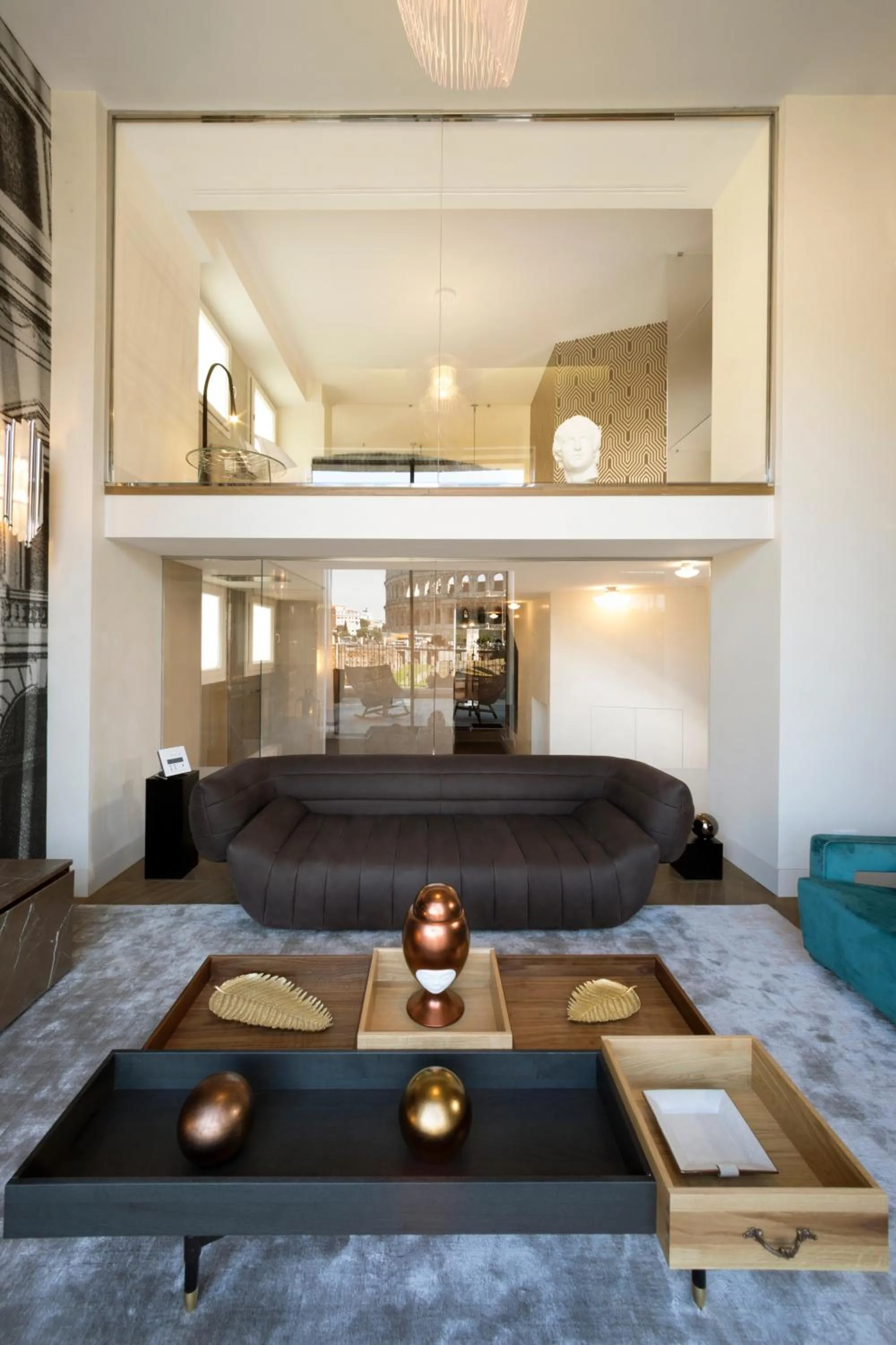 Living room in Hotel Palazzo Manfredi – Small Luxury Hotels of the World