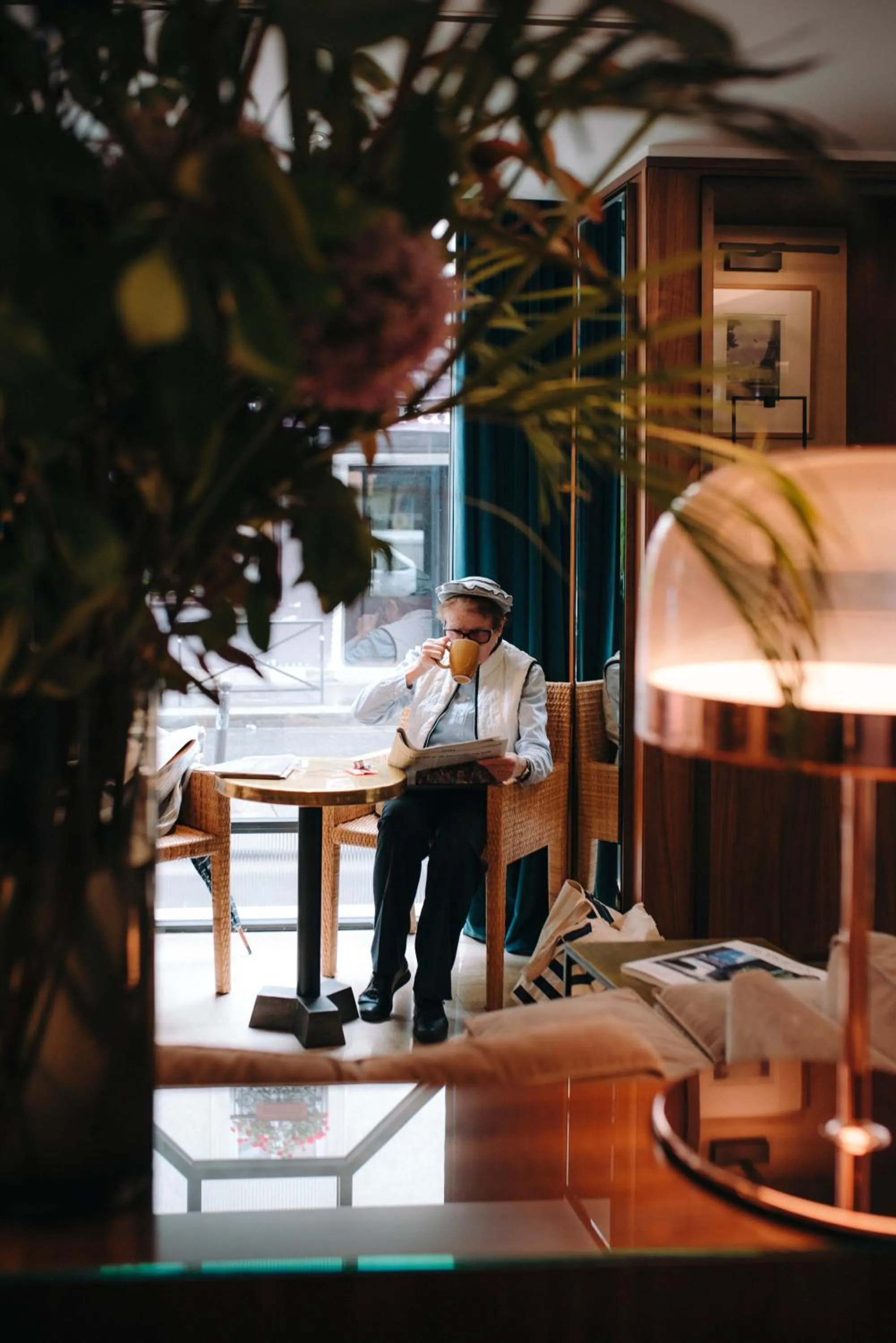 Lounge or bar in Hotel Eiffel Blomet