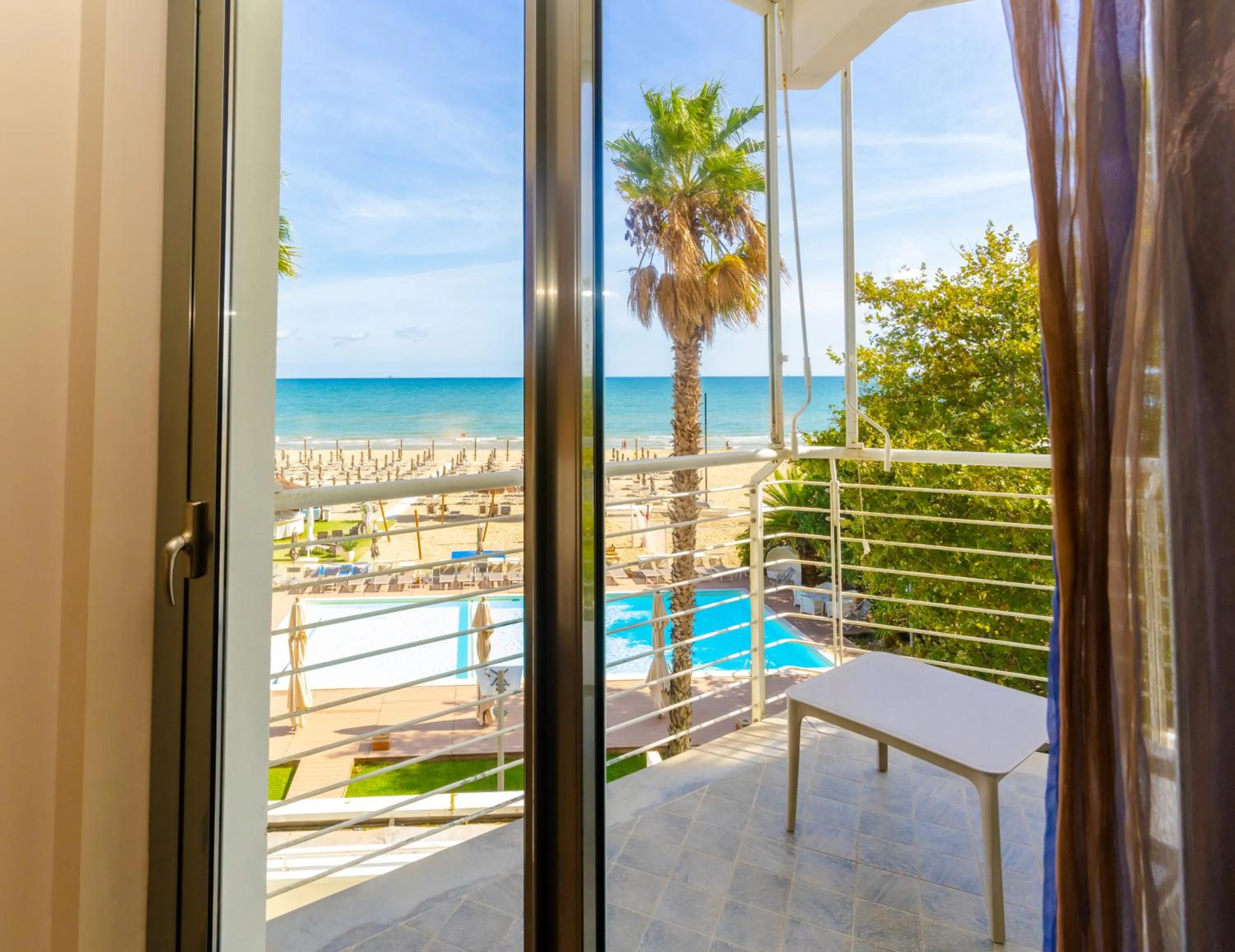 Balcony/Terrace in Hotel Abruzzo Marina