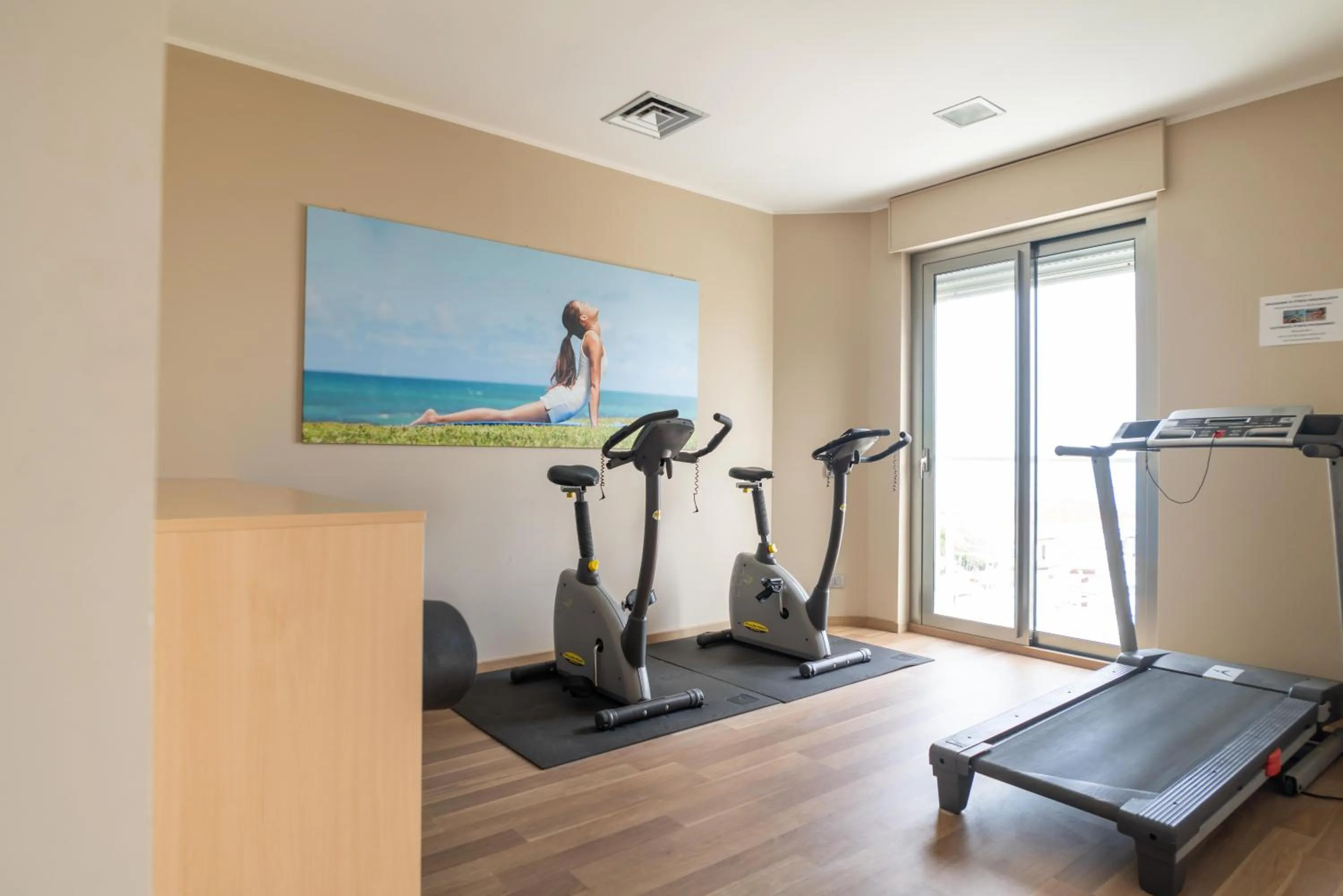 Fitness centre/facilities in Hotel Abruzzo Marina