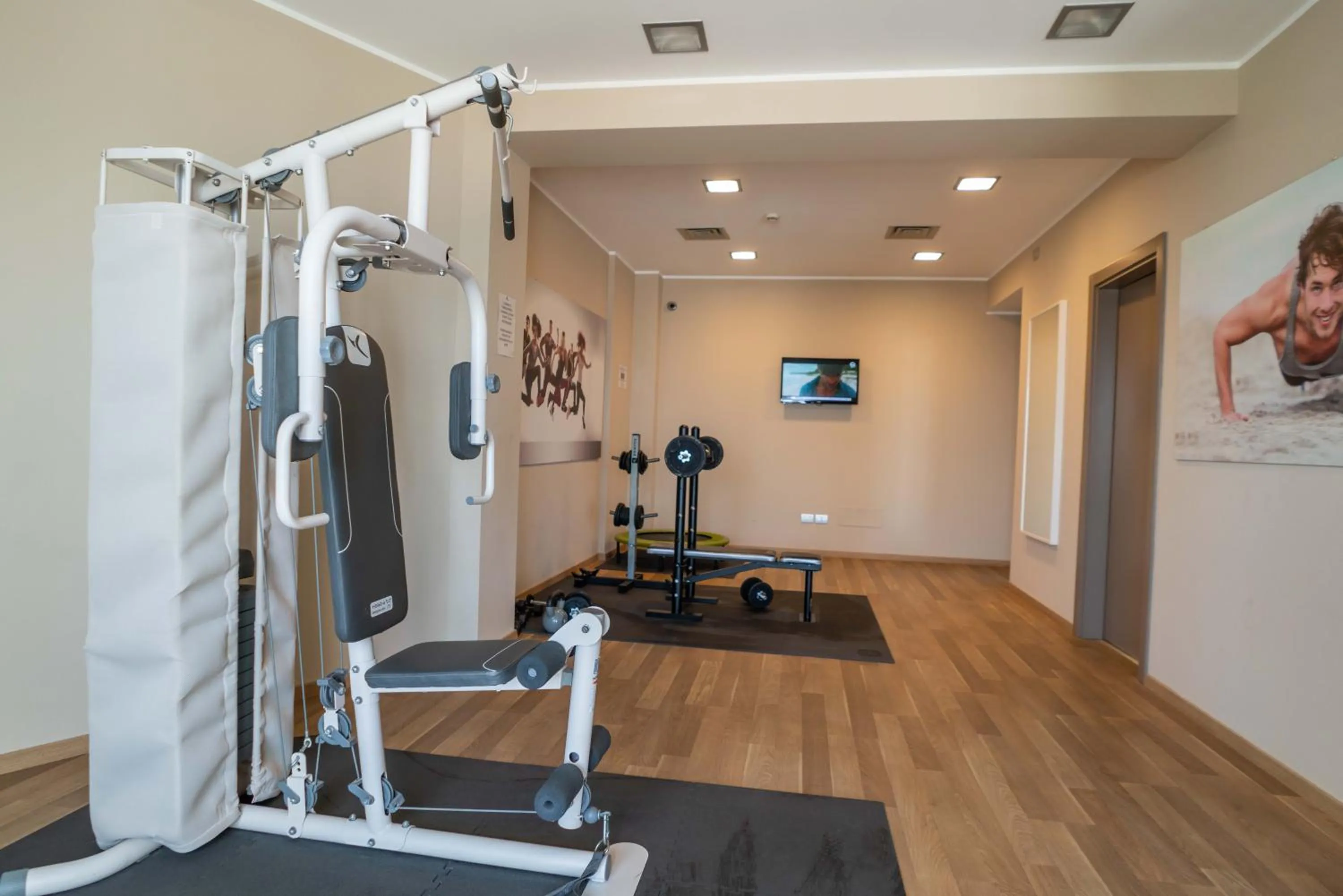 Fitness centre/facilities in Hotel Abruzzo Marina