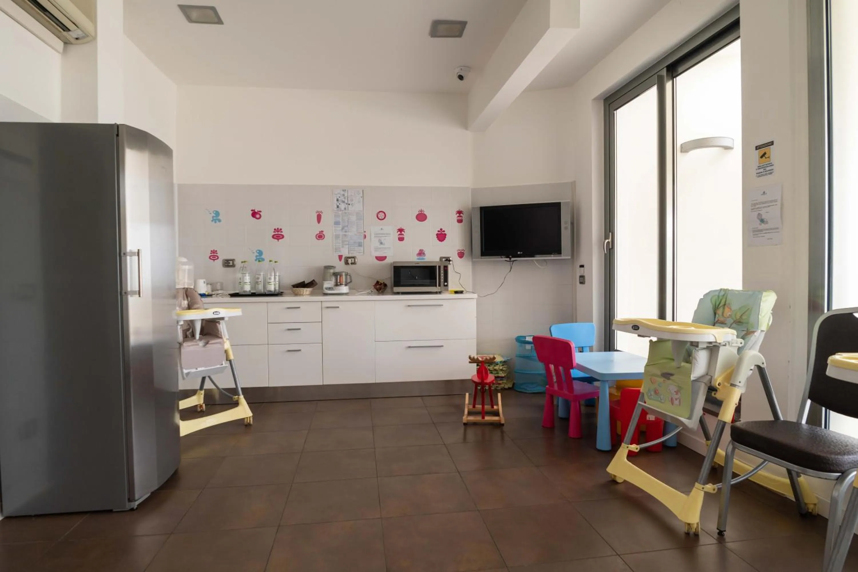 Kitchen or kitchenette in Hotel Abruzzo Marina