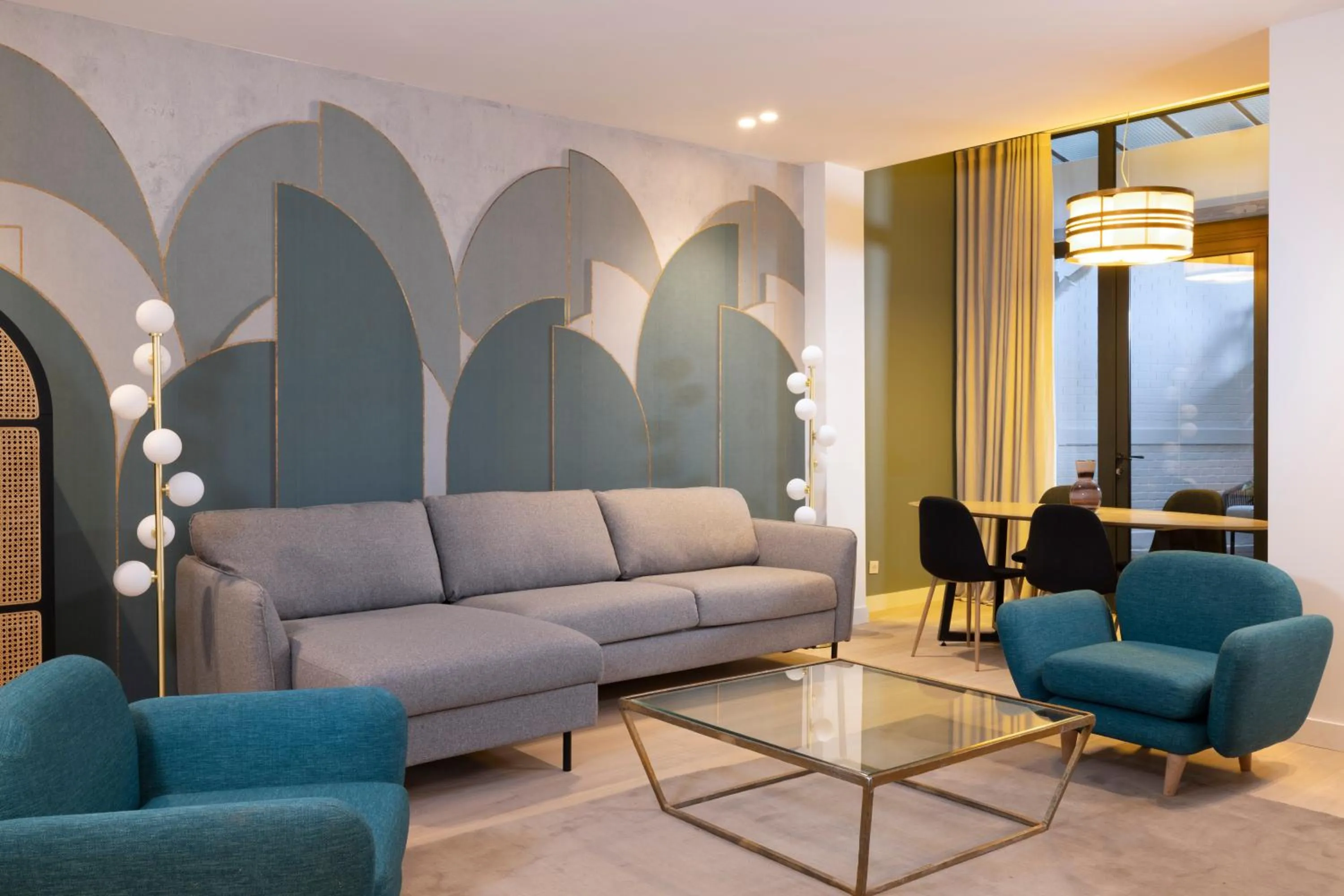 Living room in Yuna Blanche - Serviced Apartments