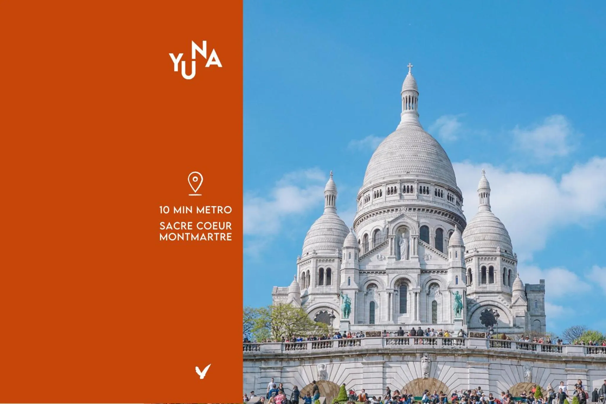 Property logo or sign in Yuna Blanche - Serviced Apartments