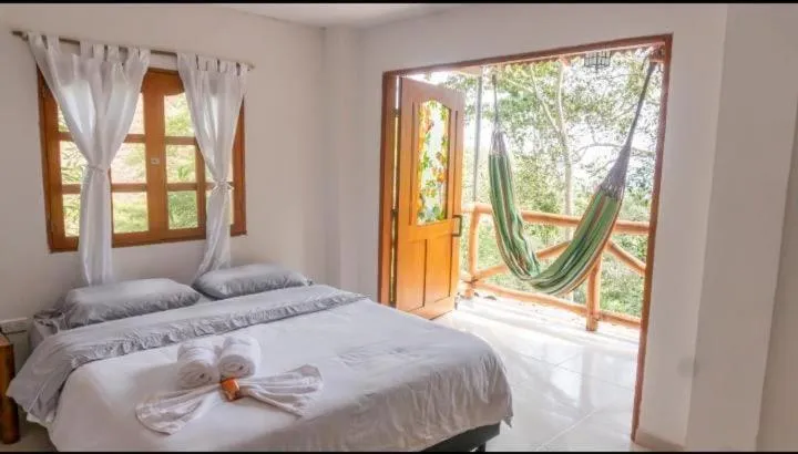 Bed in Colores de la Sierra