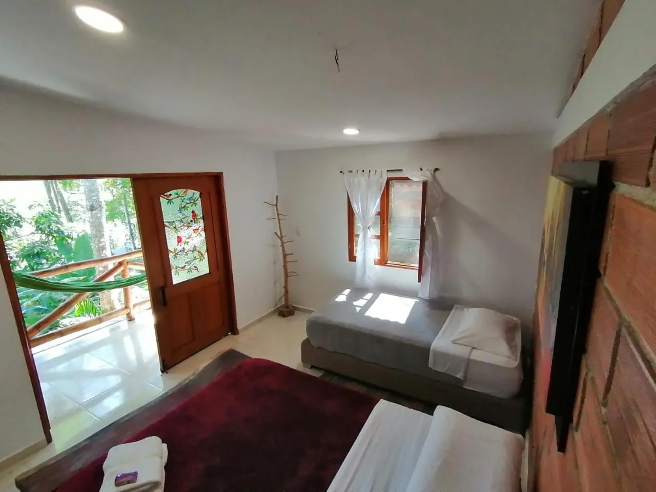 Balcony/Terrace, Bed in Colores de la Sierra