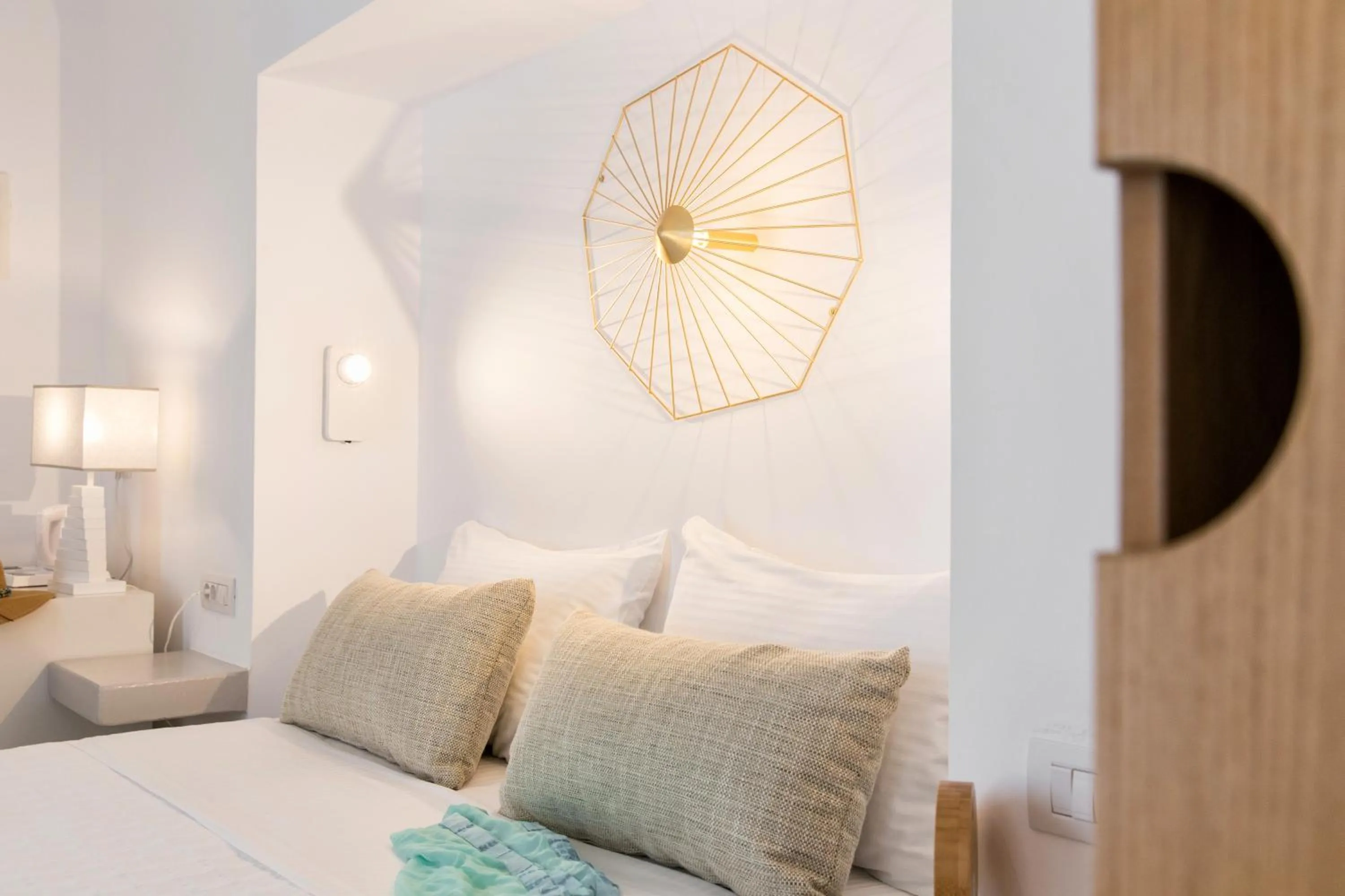 Decorative detail, Bed in Osom Resort