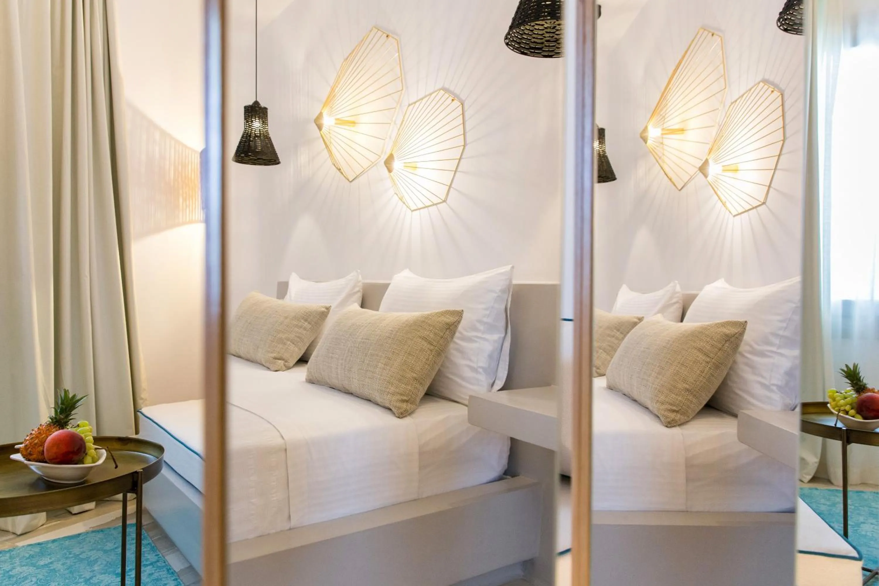 Decorative detail, Bed in Osom Resort