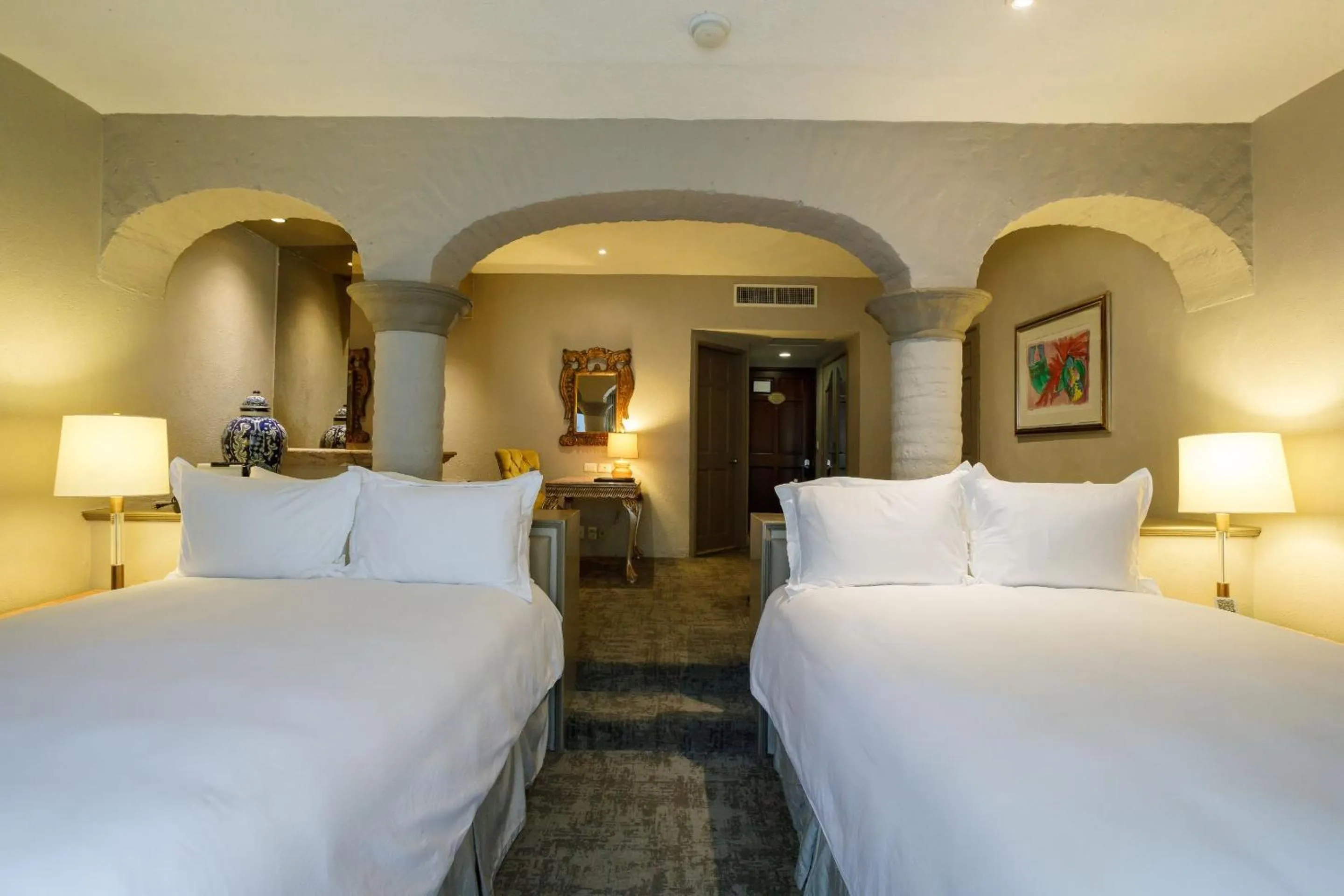 Bedroom, Bed in Quinta Real Guadalajara