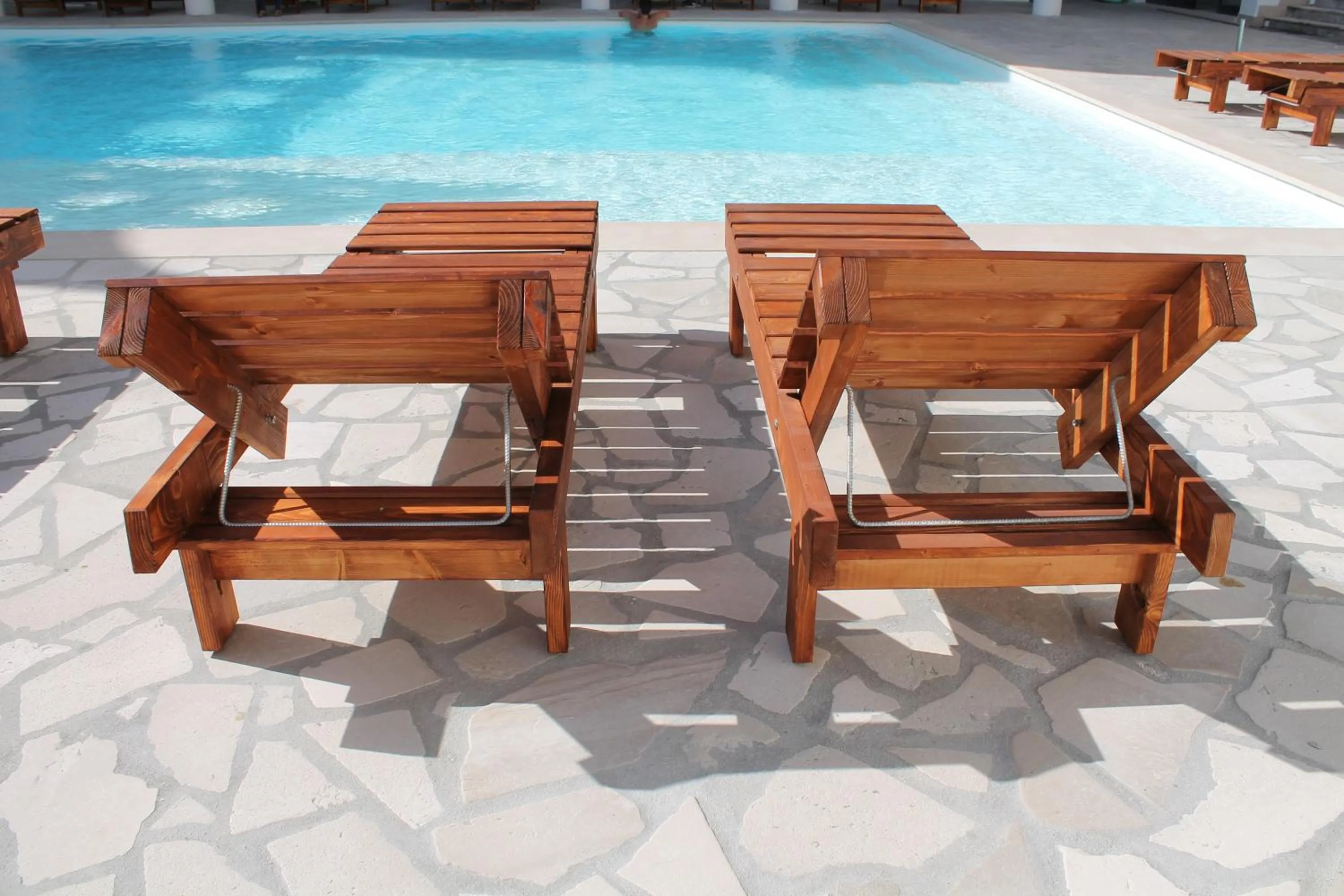 Swimming pool in Seven Suite B&B