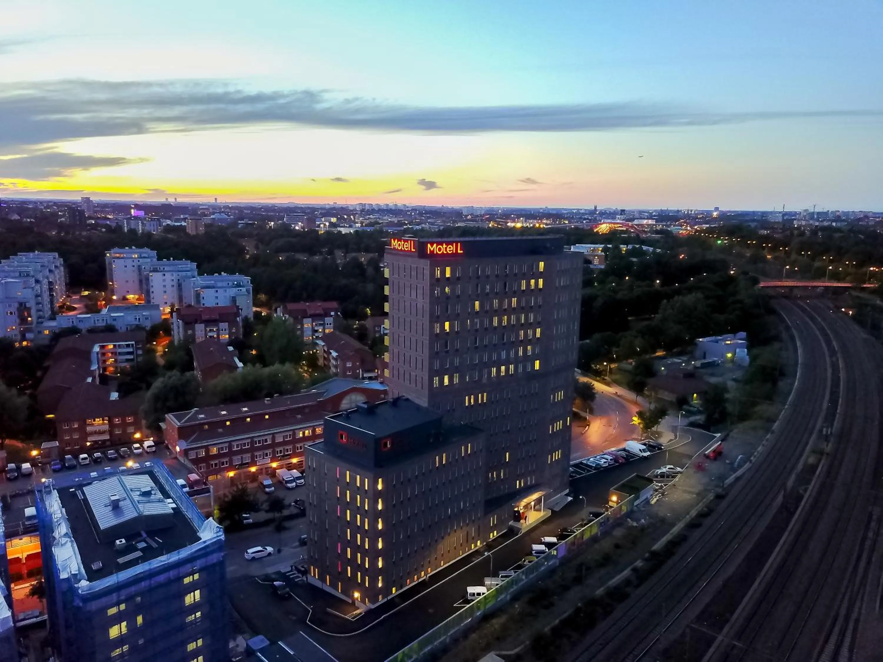 Bird's eye view in ApartDirect Älvsjö
