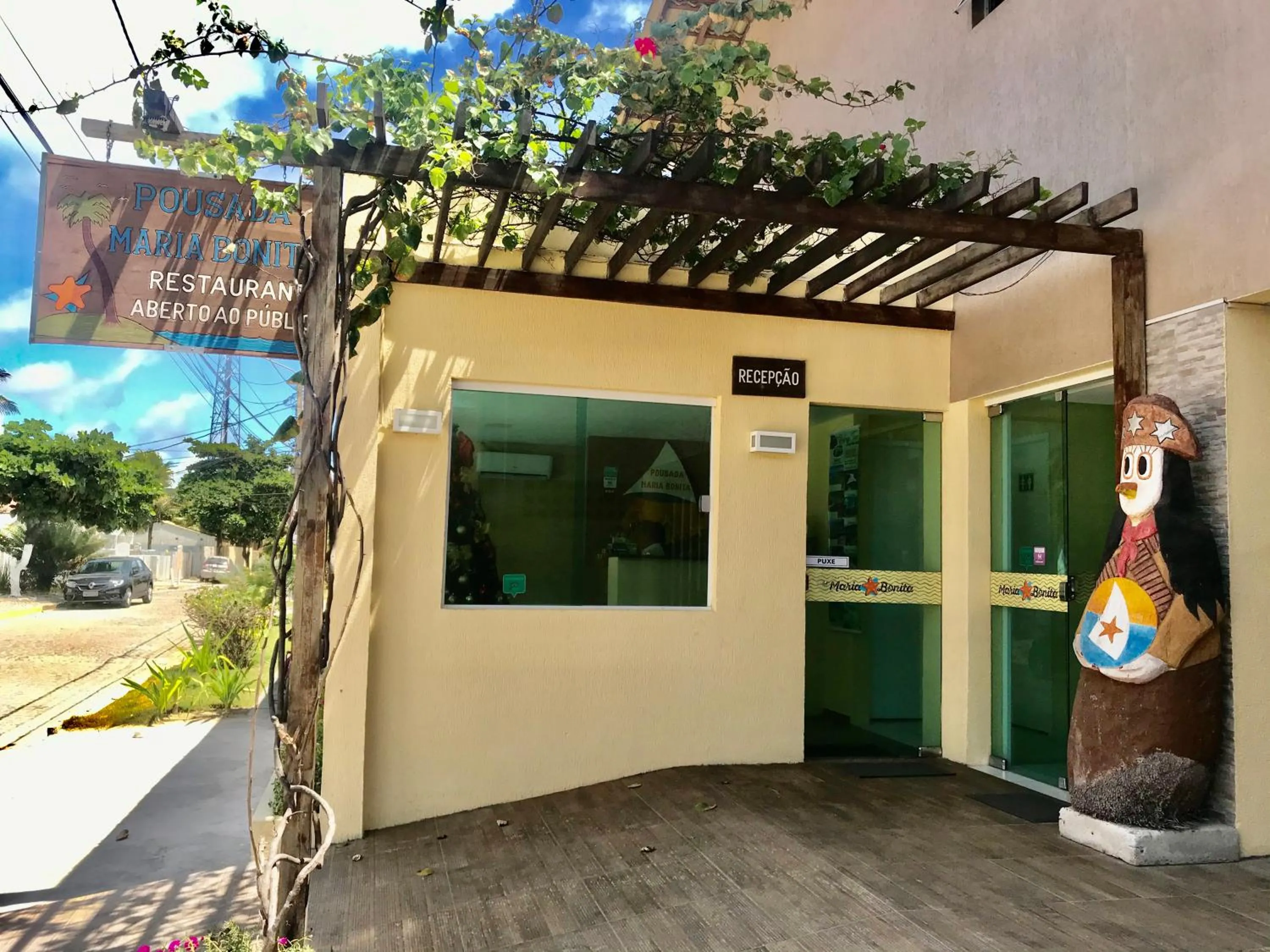 Facade/entrance in Pousada Maria Bonita Porto De Galinhas