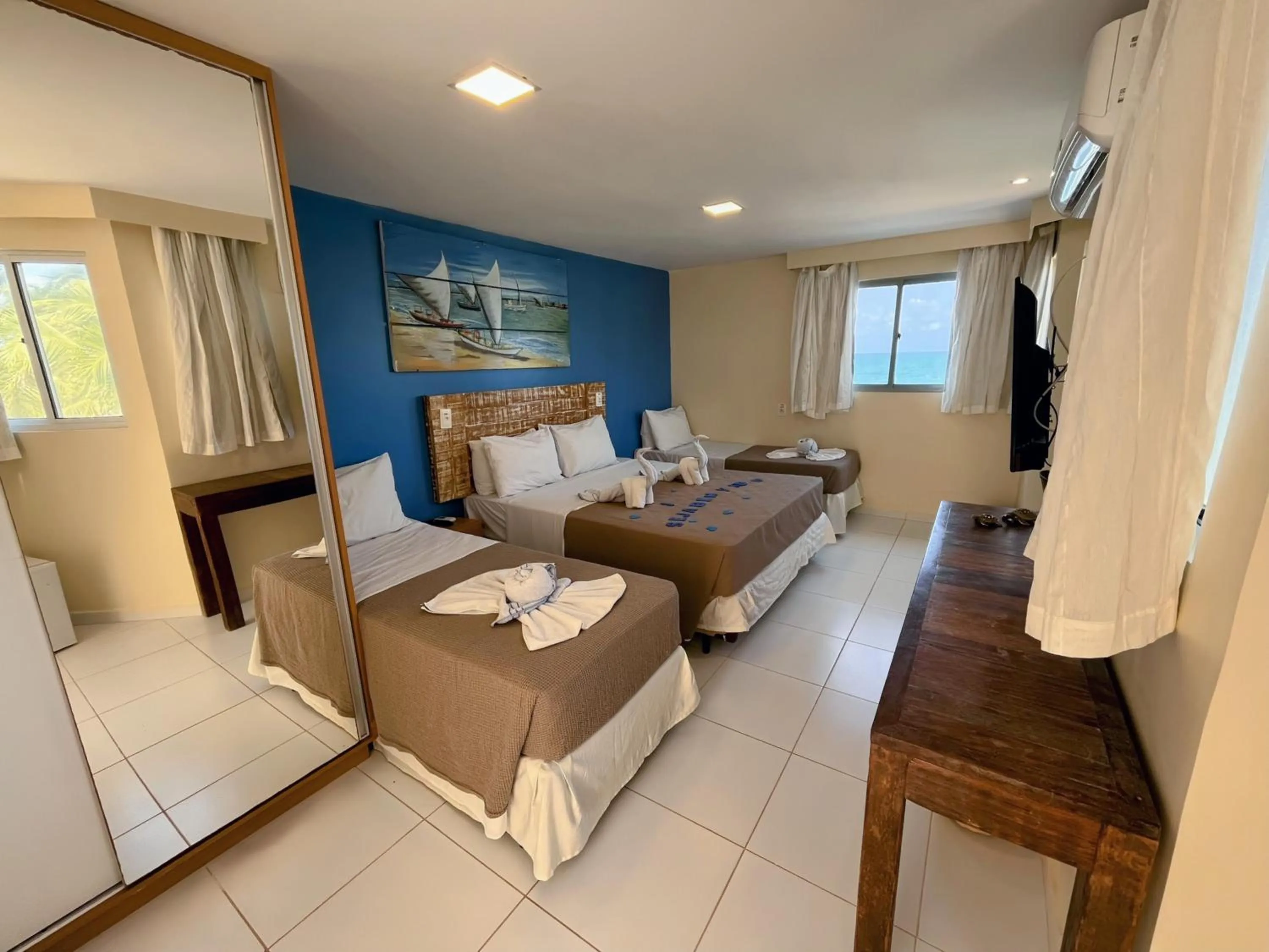 Photo of the whole room, Bed in Pousada Maria Bonita Porto De Galinhas