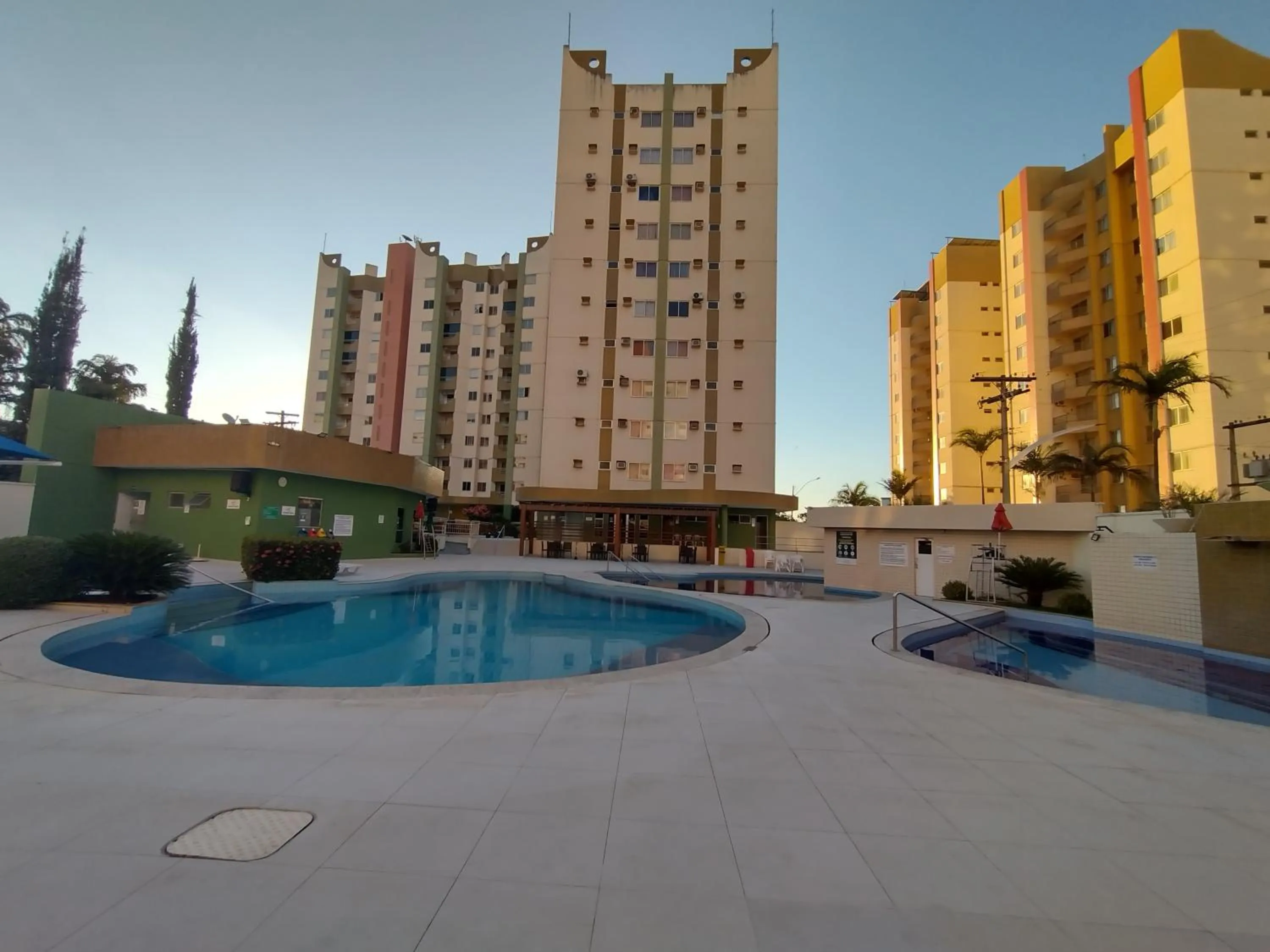 Property building in Vitória das Thermas Caldas Novas - ACHEI FERIAS - Com Roupa de Cama