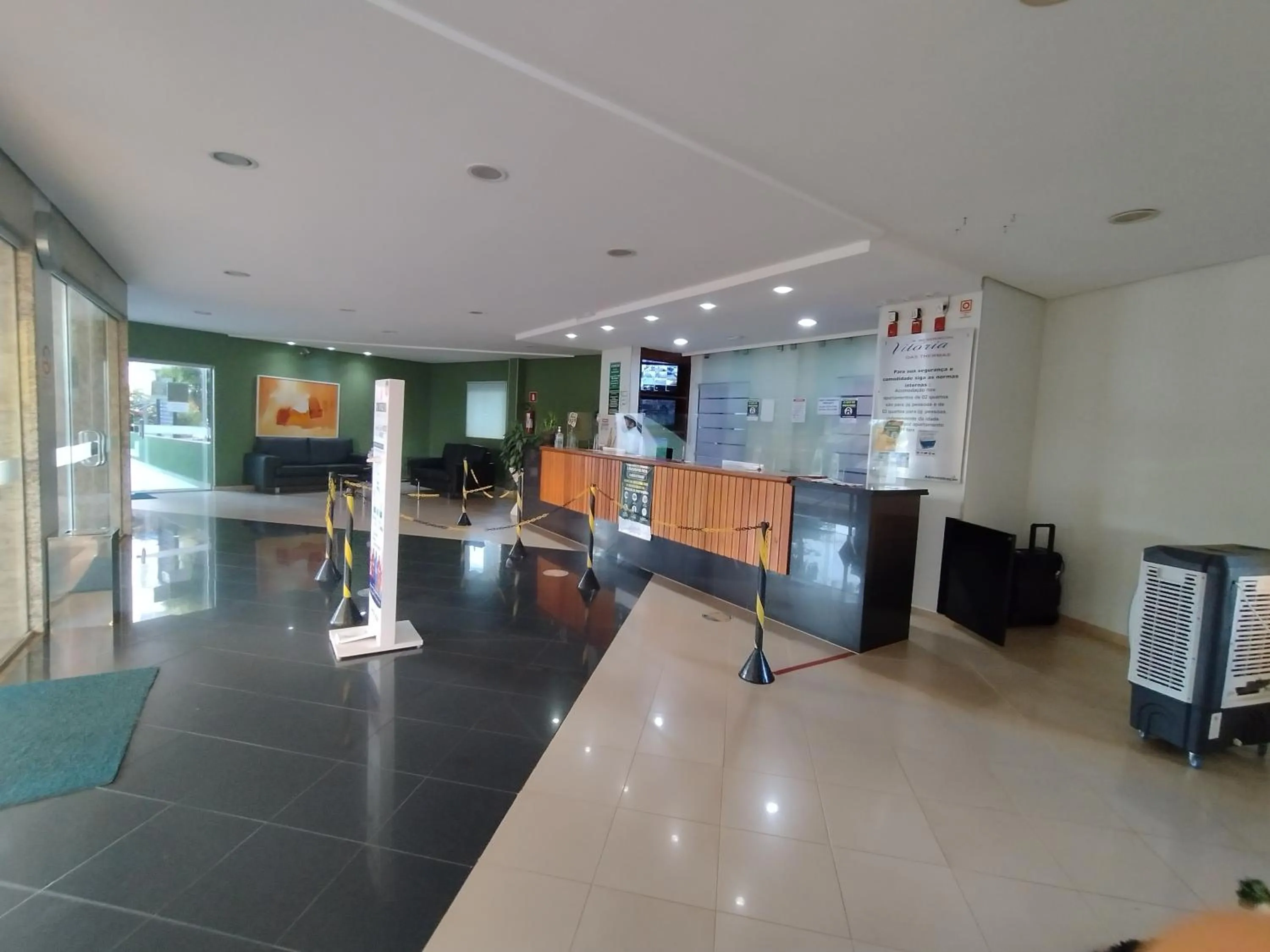 Lobby or reception in Vitória das Thermas Caldas Novas - ACHEI FERIAS - Com Roupa de Cama