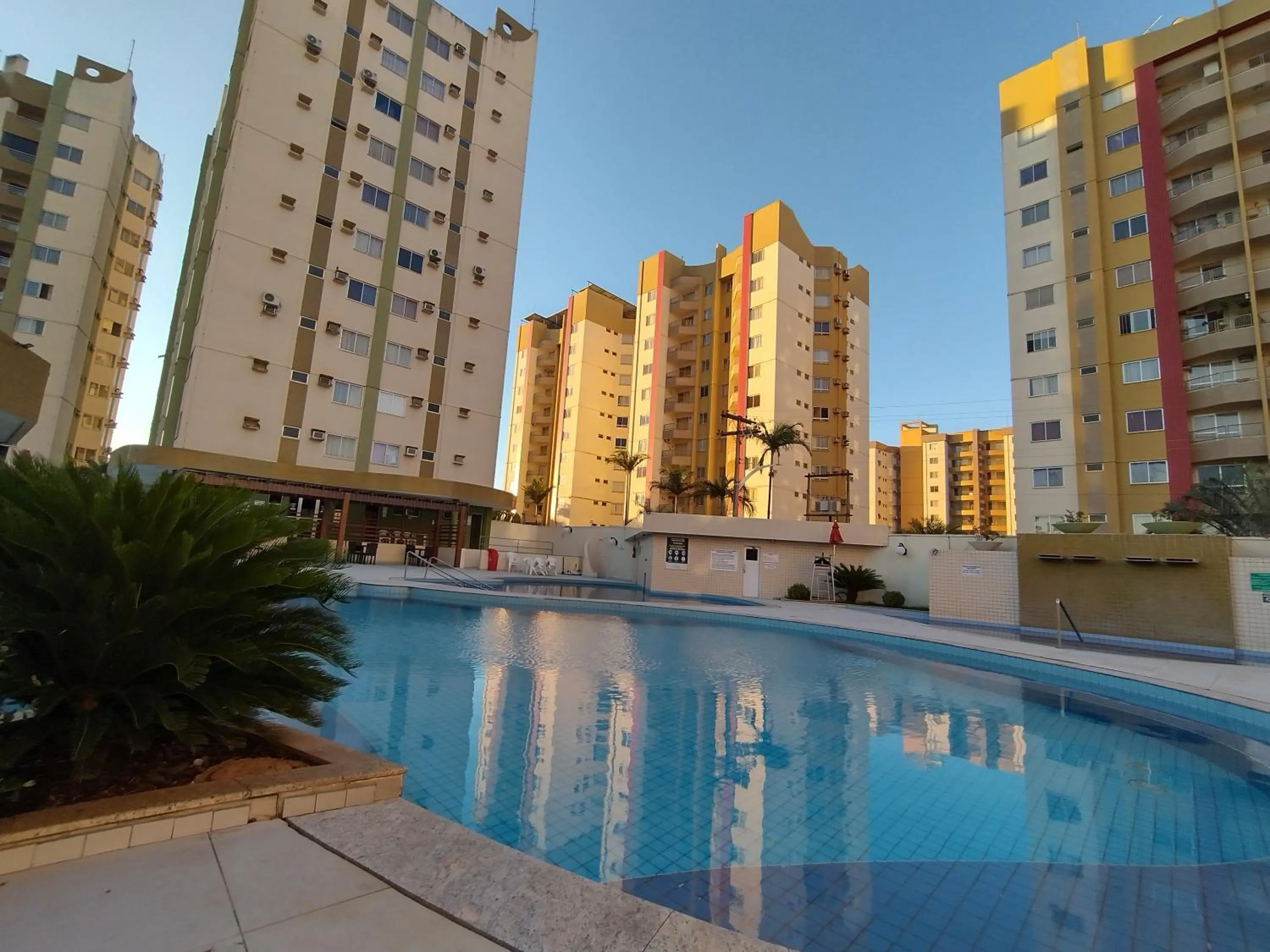 Swimming pool in Vitória das Thermas Caldas Novas - ACHEI FERIAS - Com Roupa de Cama