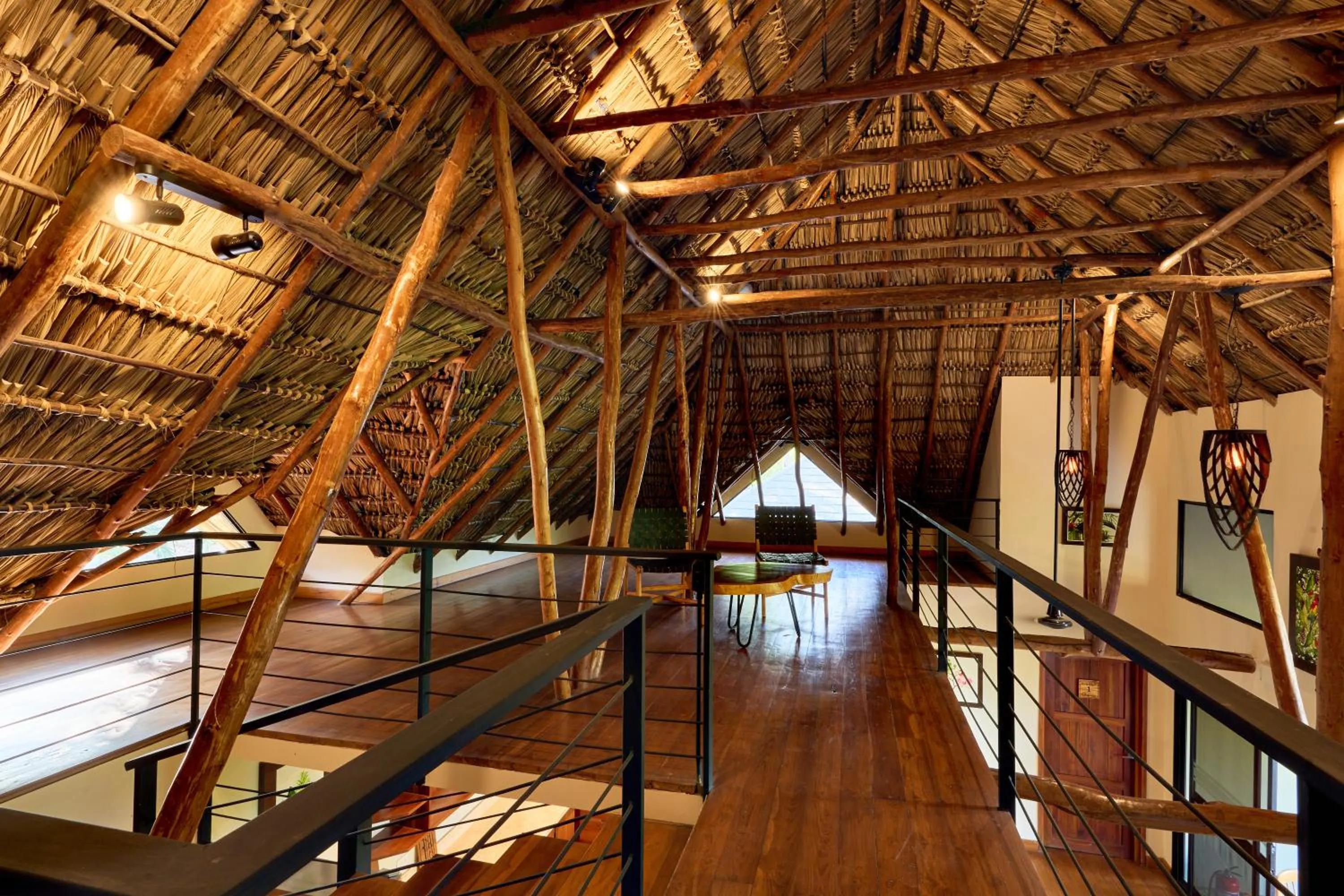 Seating area in TreeCasa Hotel & Resort Nicaragua