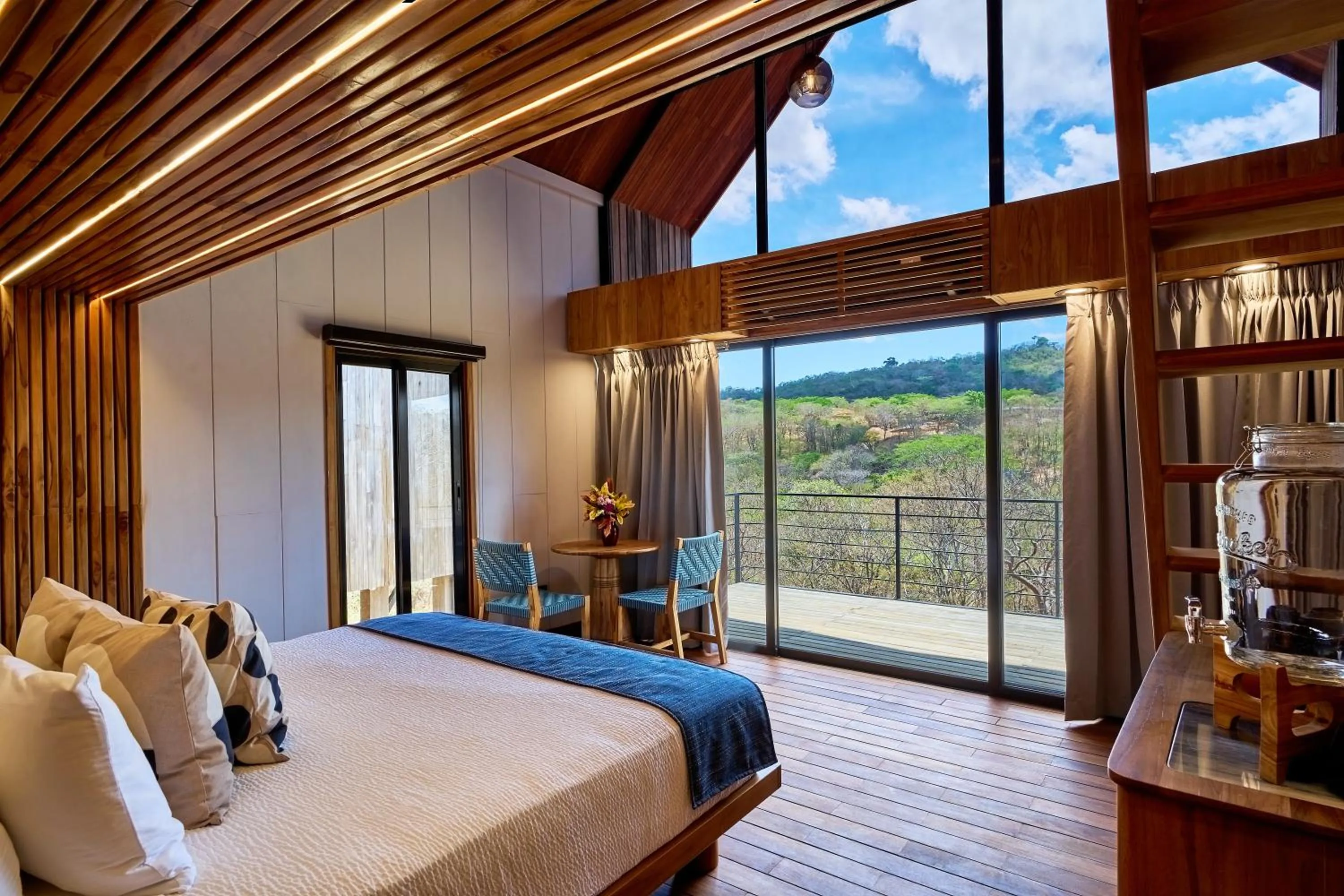 Bed in TreeCasa Hotel & Resort Nicaragua