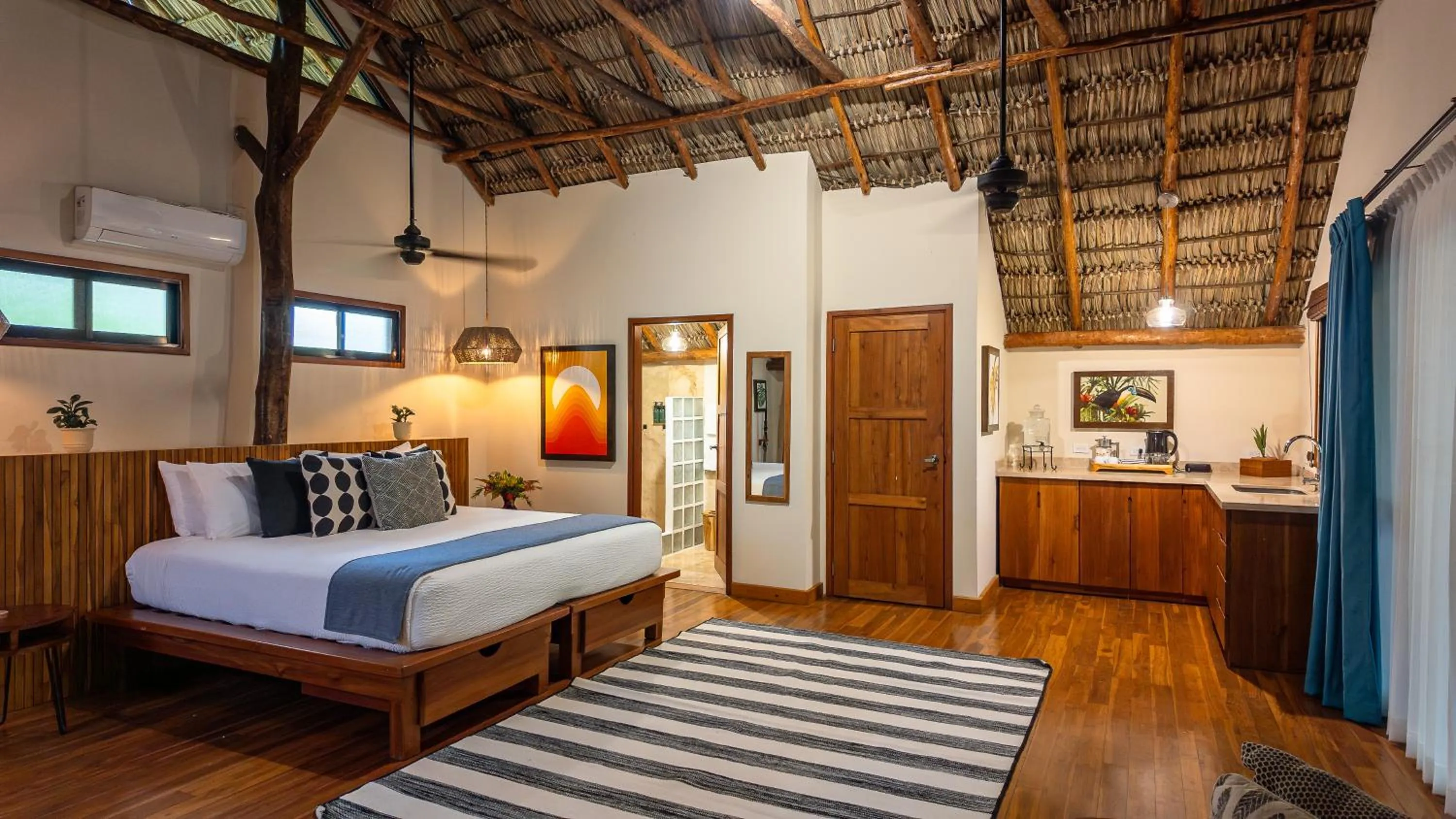 Photo of the whole room, Bed in TreeCasa Hotel & Resort Nicaragua