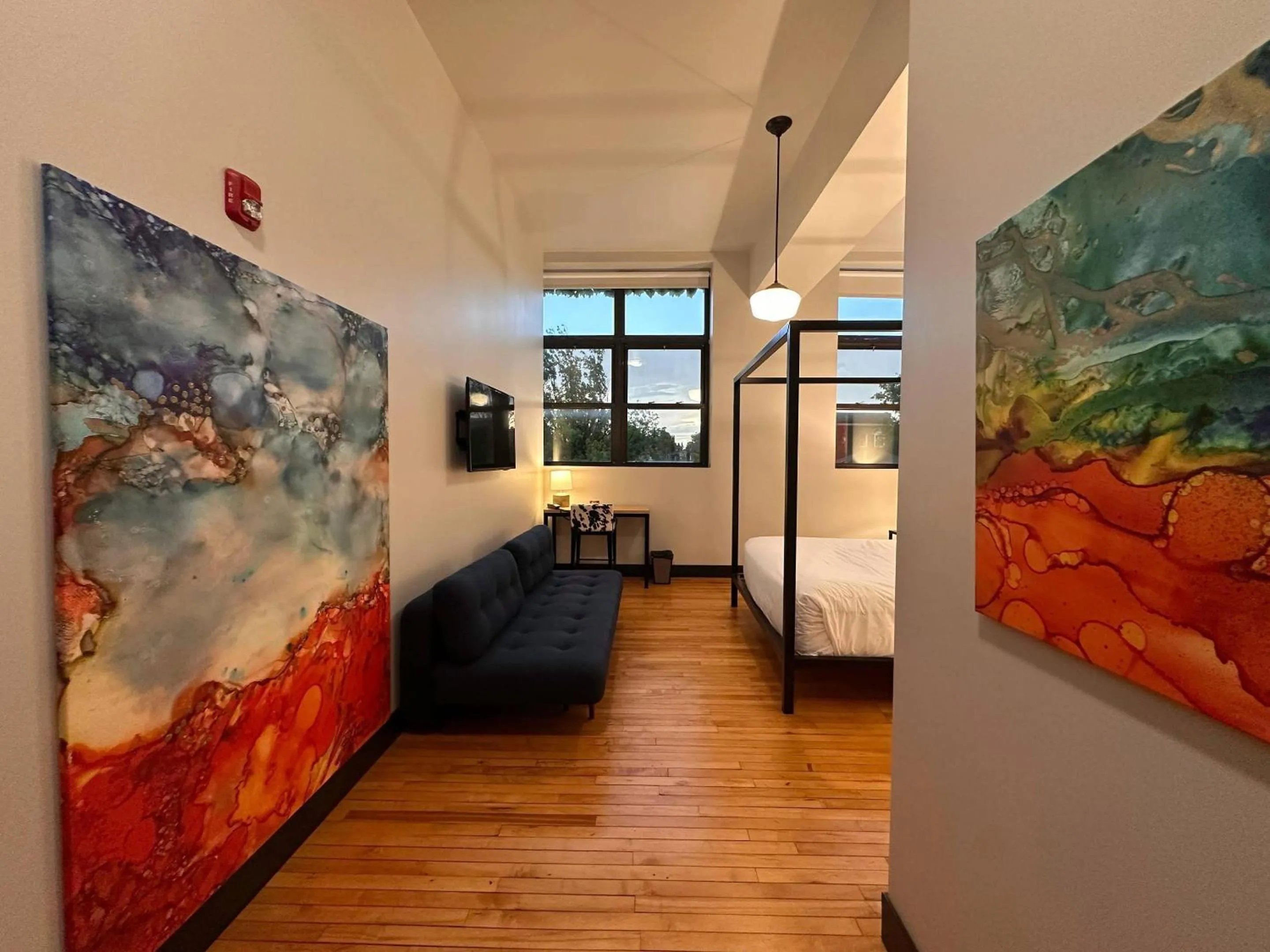 Bedroom, Bed in Hotel Grinnell, Ascend Hotel Collection