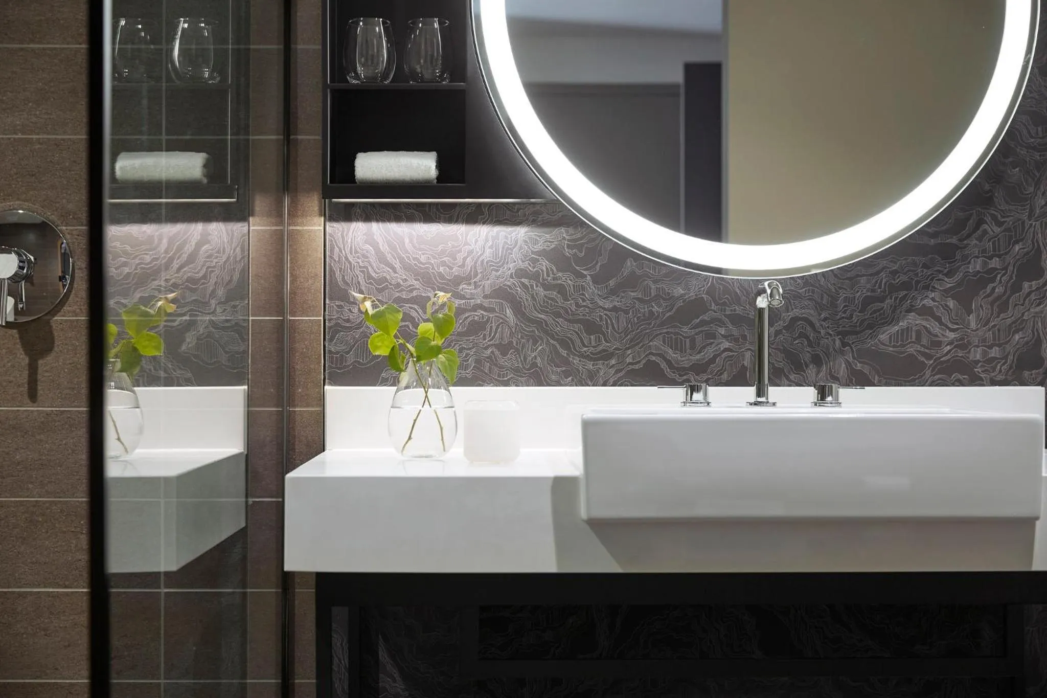 Bathroom in Kimpton Sawyer Hotel by IHG