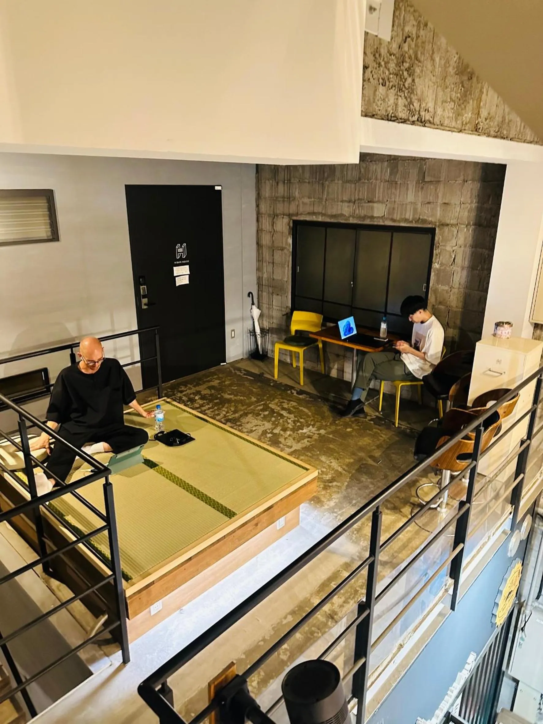 Balcony/Terrace in Hibari House Guest house