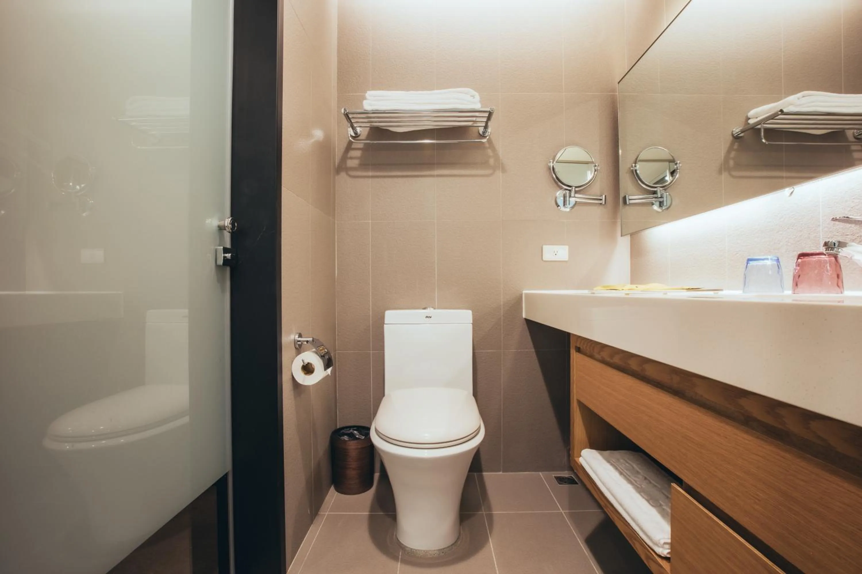 Bathroom in Mega Hotel