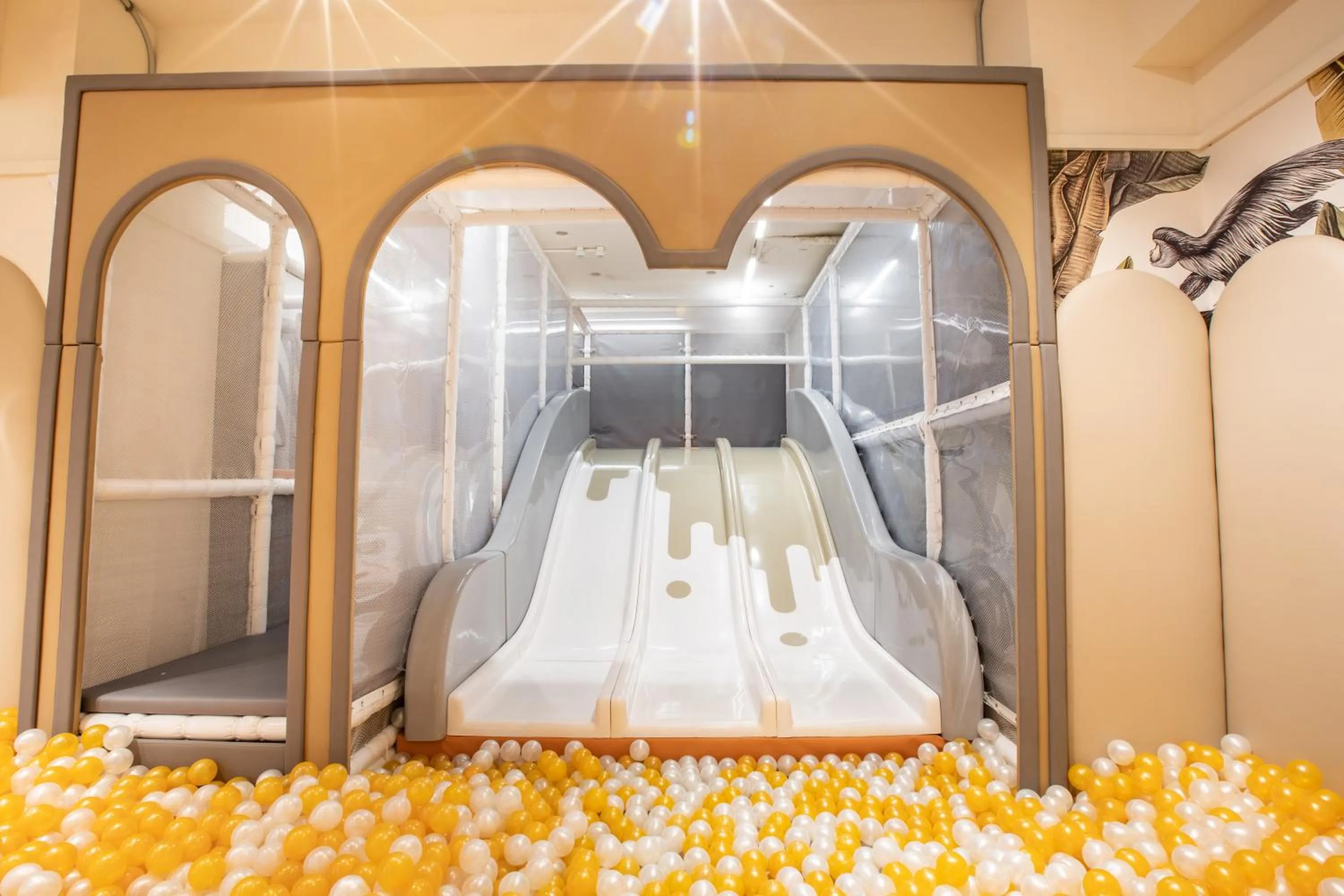 Children play ground in Mega Hotel