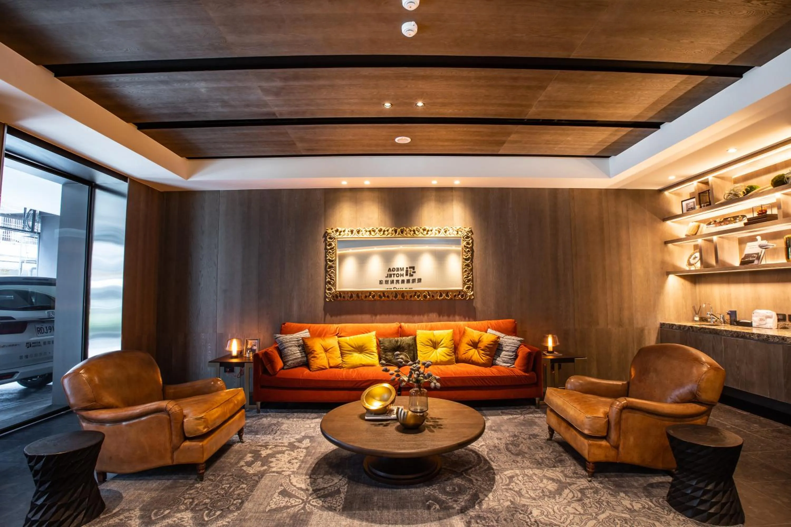 Lobby or reception in Mega Hotel