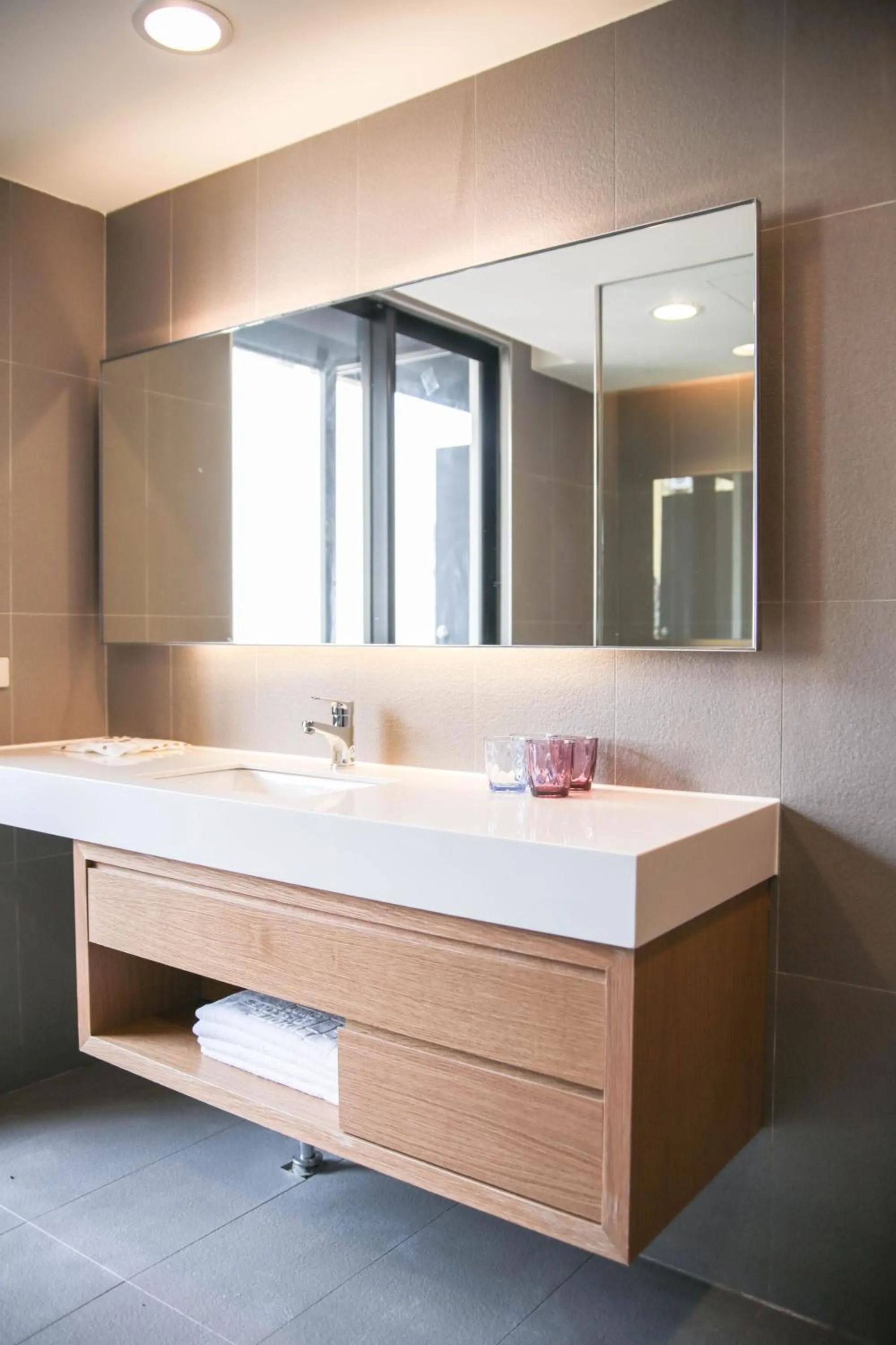 Bathroom in Mega Hotel