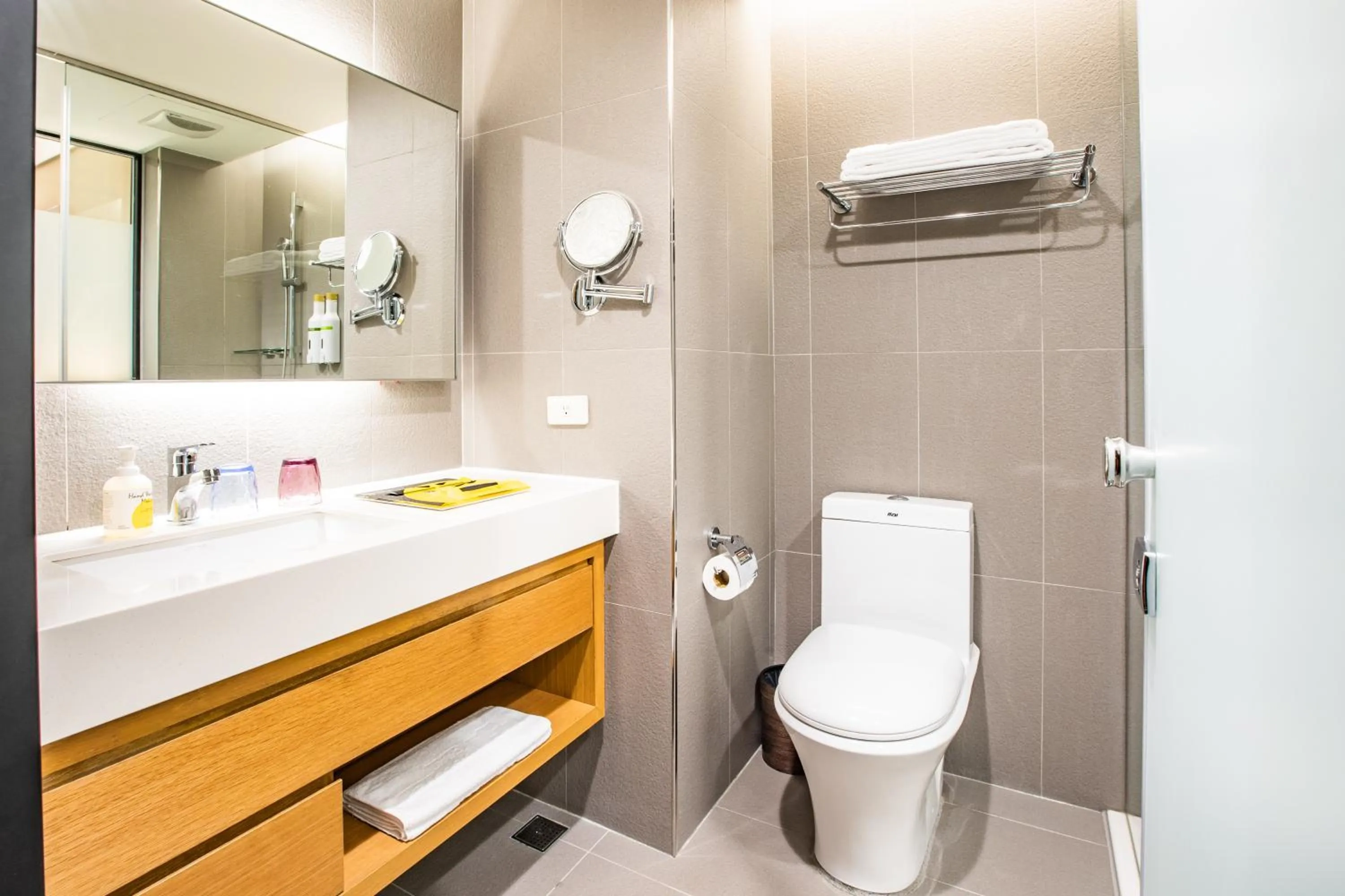 Bathroom in Mega Hotel